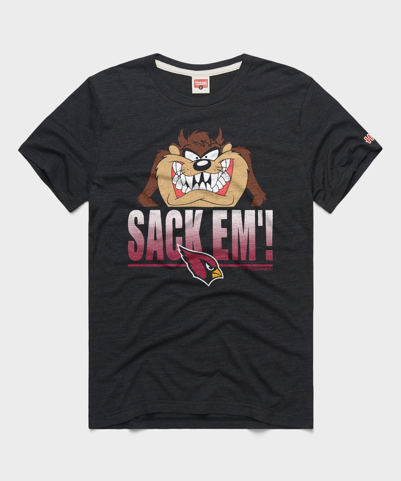Looney Tunes Taz Sack Em' X Arizona Cardinals