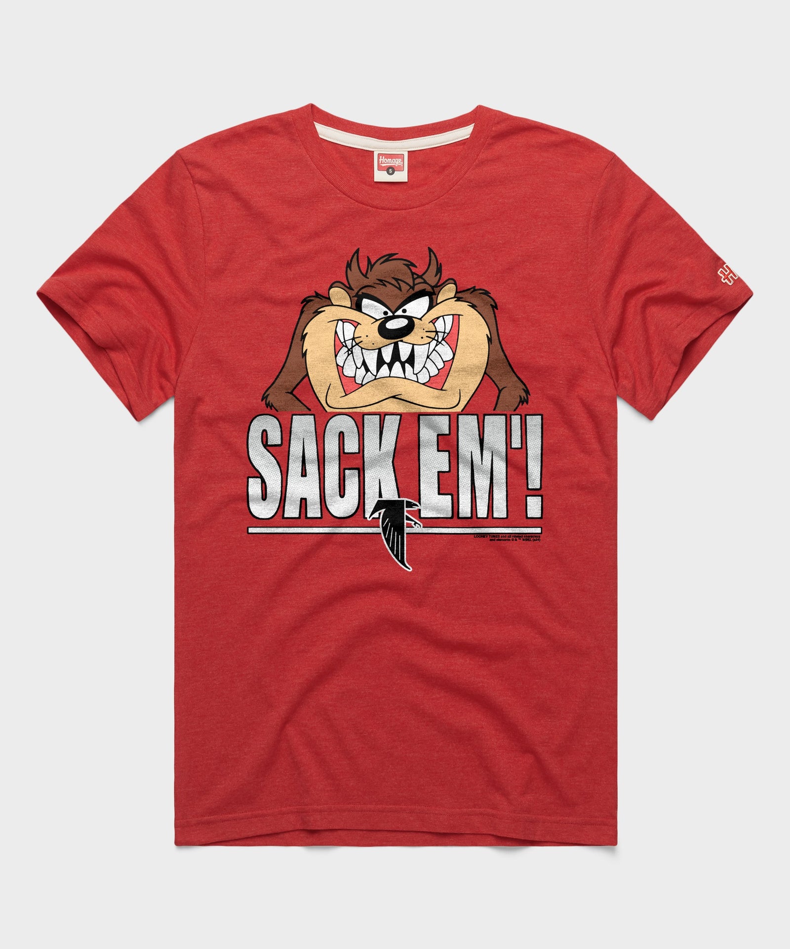 Looney Tunes Taz Sack Em' X Atlanta Falcons
