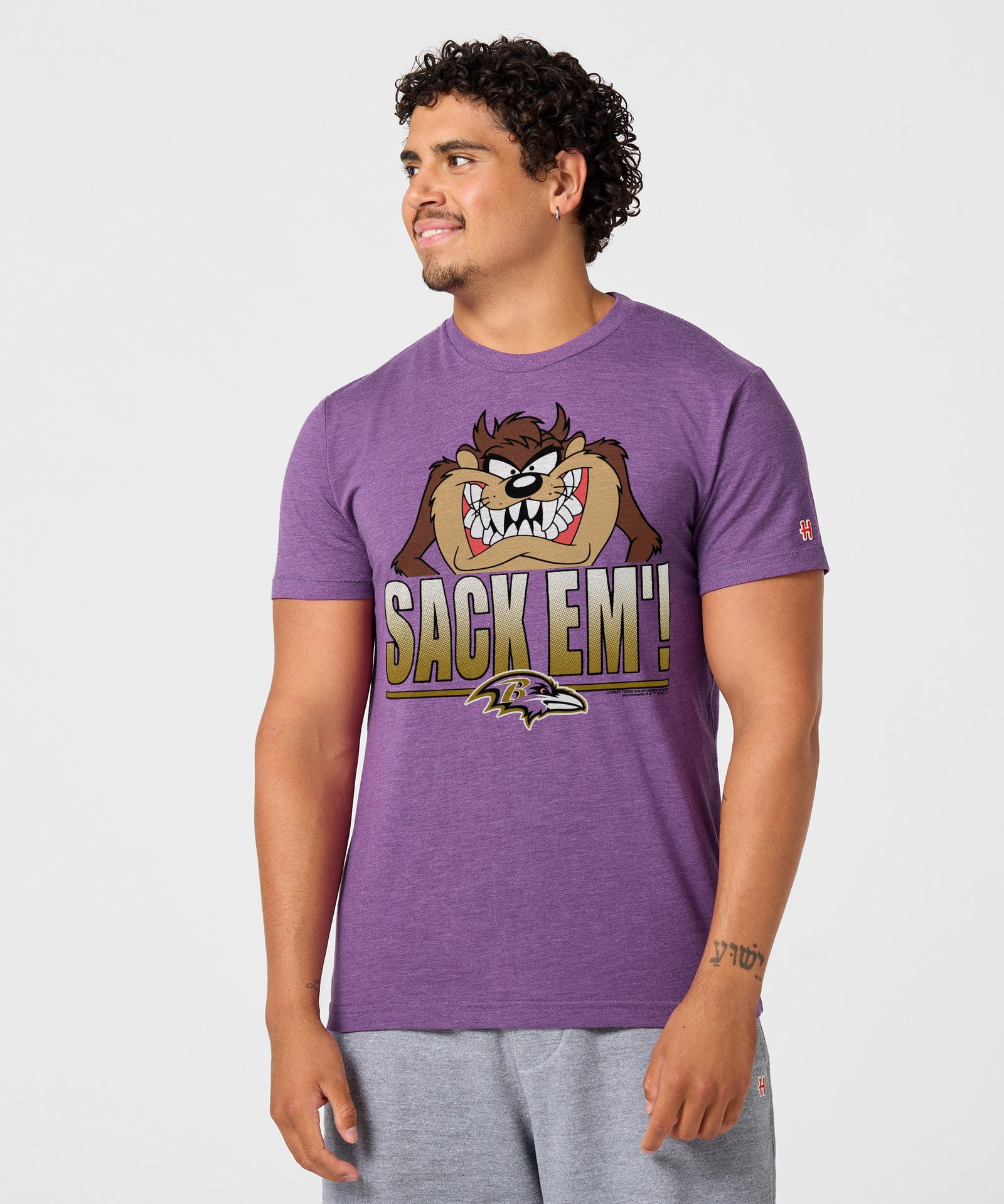 Looney Tunes Taz Sack Em' X Baltimore Ravens