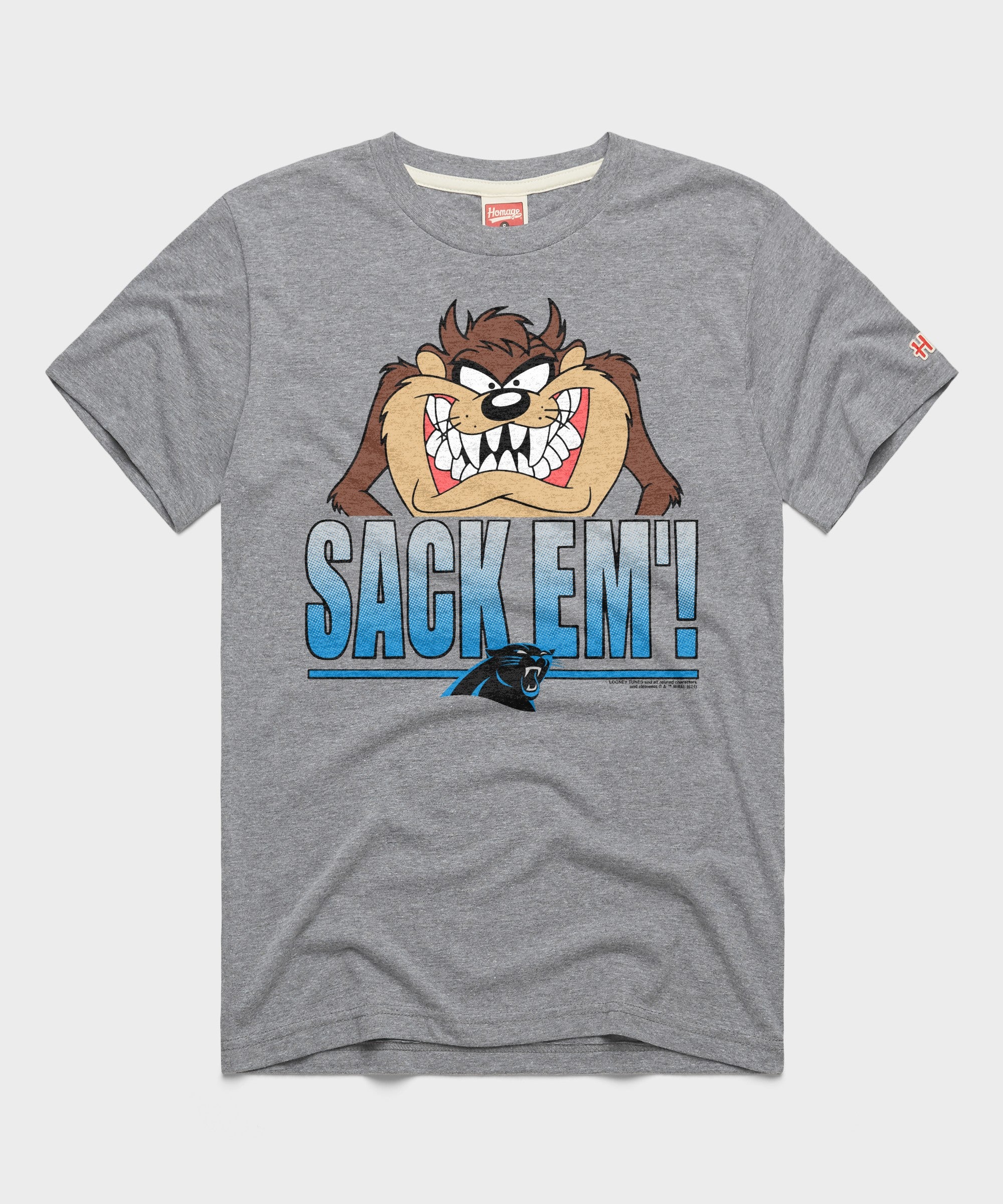 Looney Tunes Taz Sack Em' X Carolina Panthers