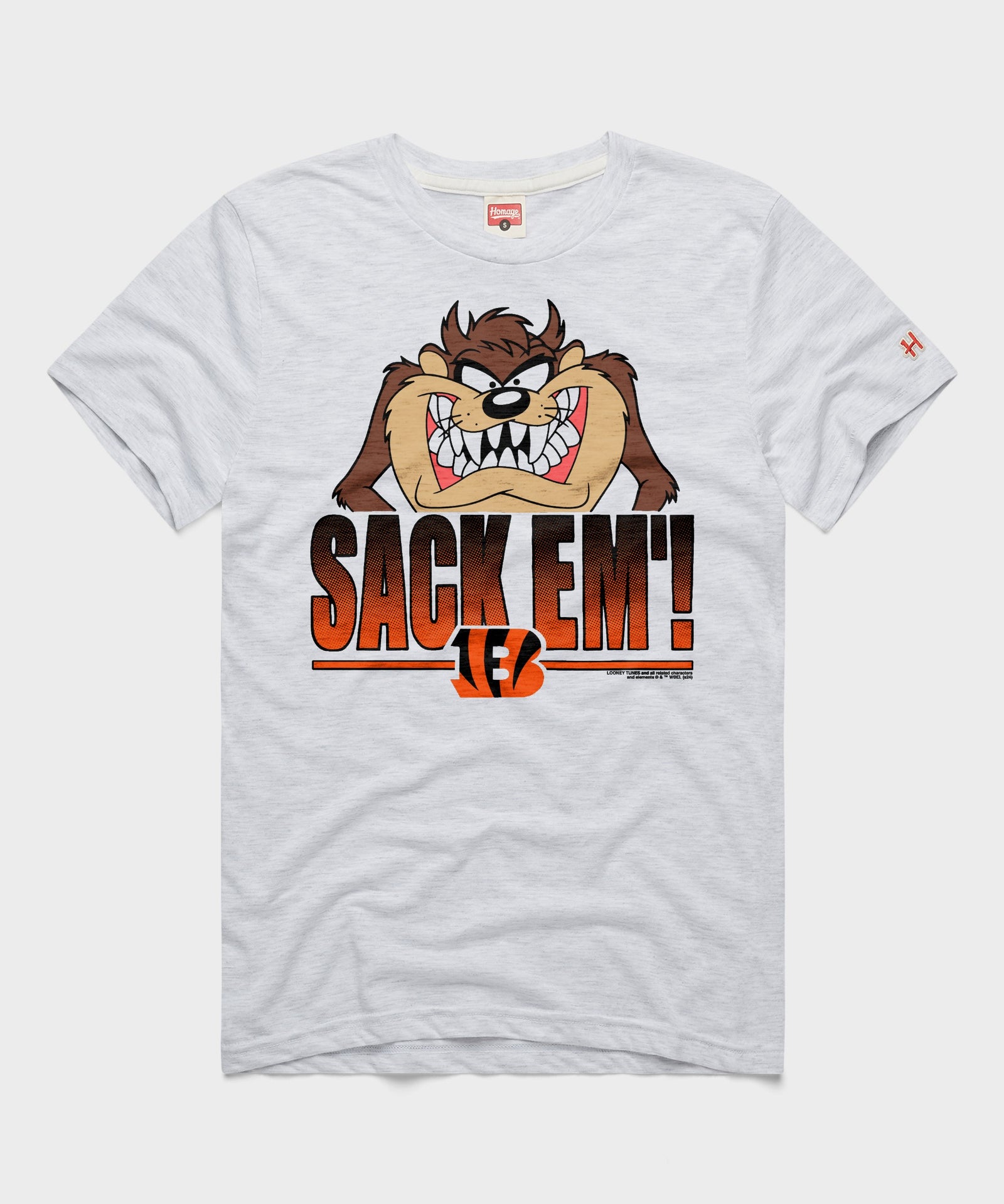 Looney Tunes Taz Sack Em' X Cincinnati Bengals