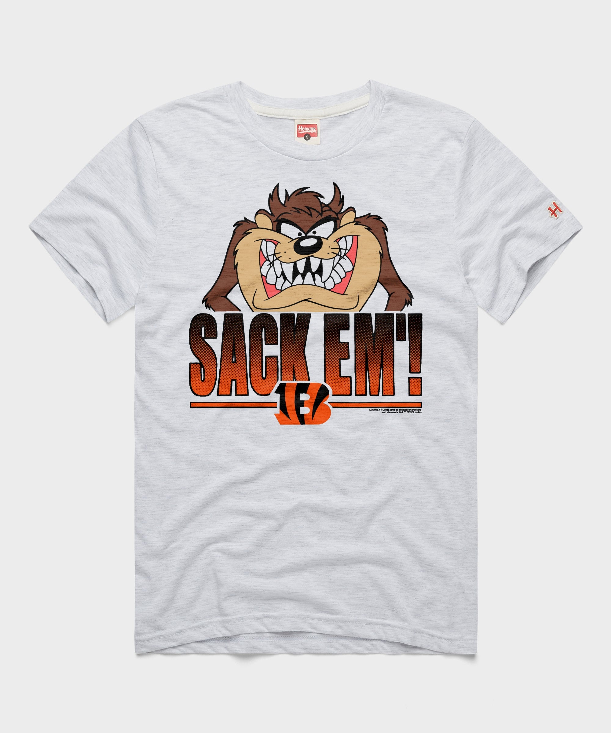 Looney Tunes Taz Sack Em' X Cincinnati Bengals