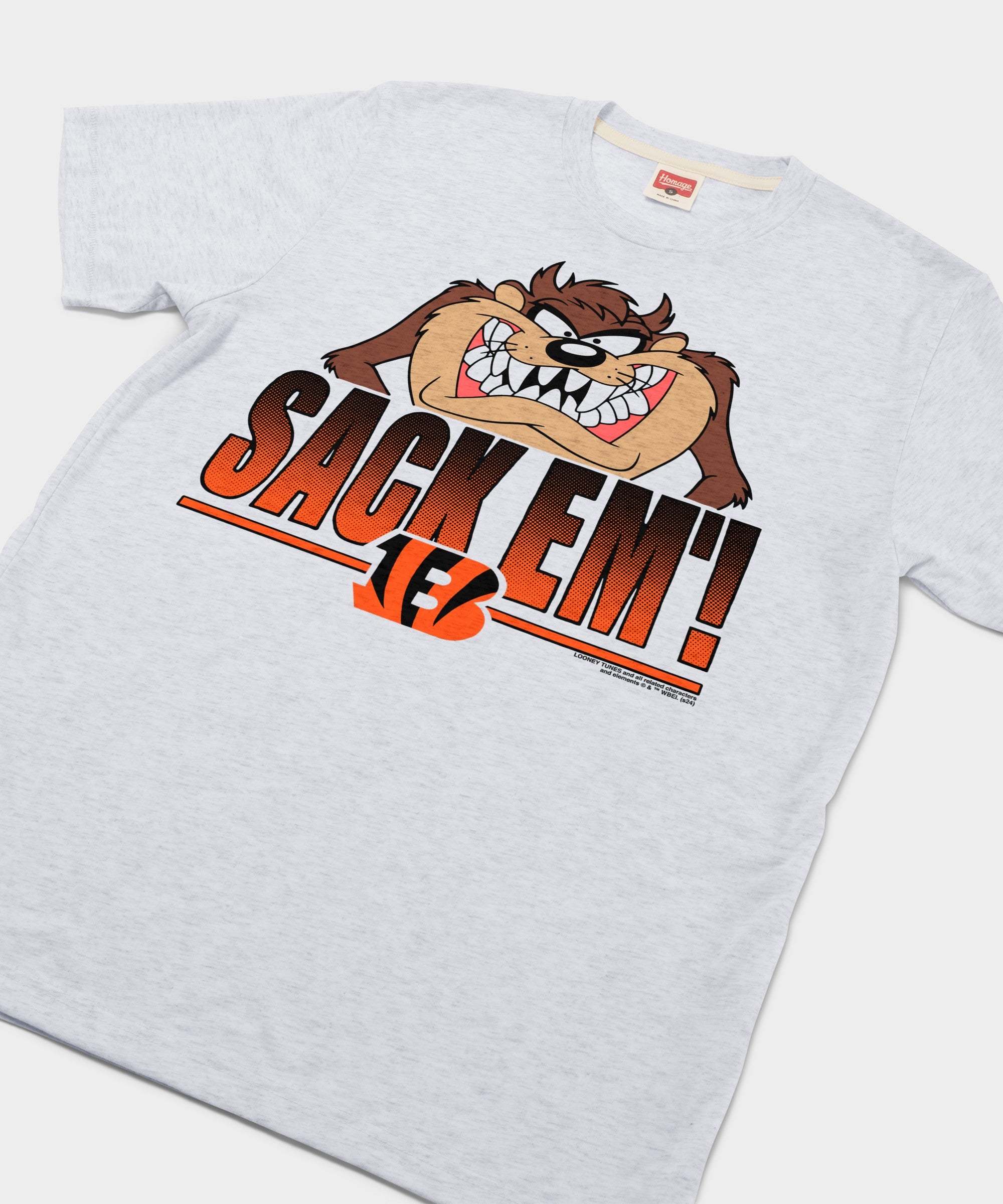Looney Tunes Taz Sack Em' X Cincinnati Bengals