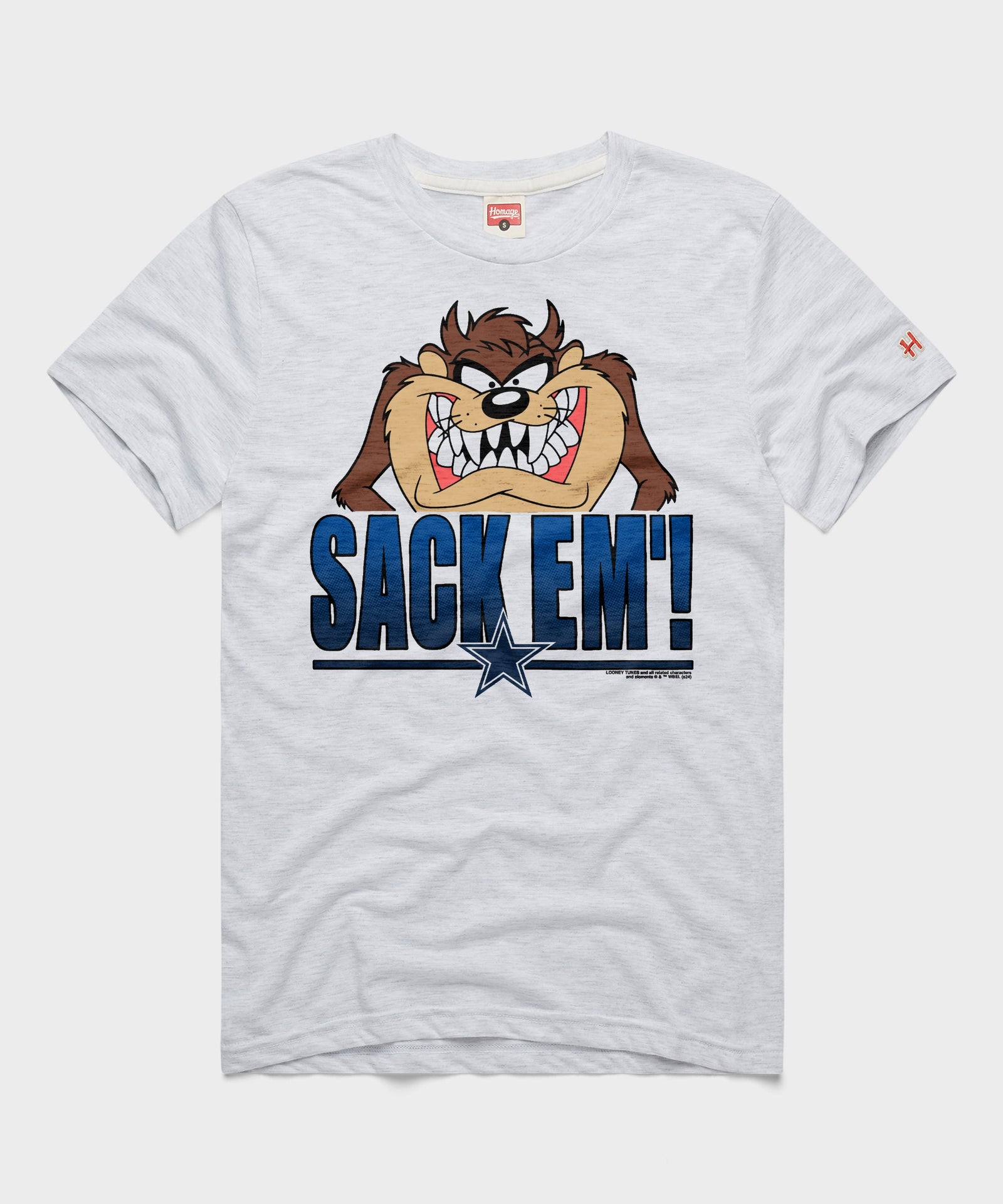 Looney Tunes Taz Sack Em' X Dallas Cowboys