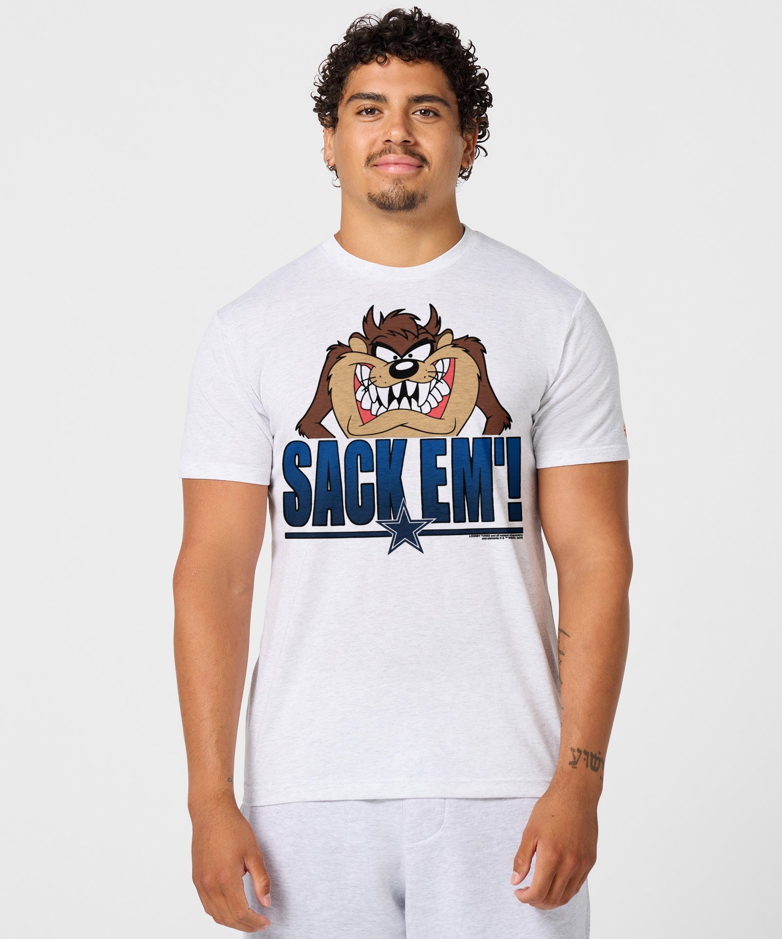 Looney Tunes Taz Sack Em' X Dallas Cowboys