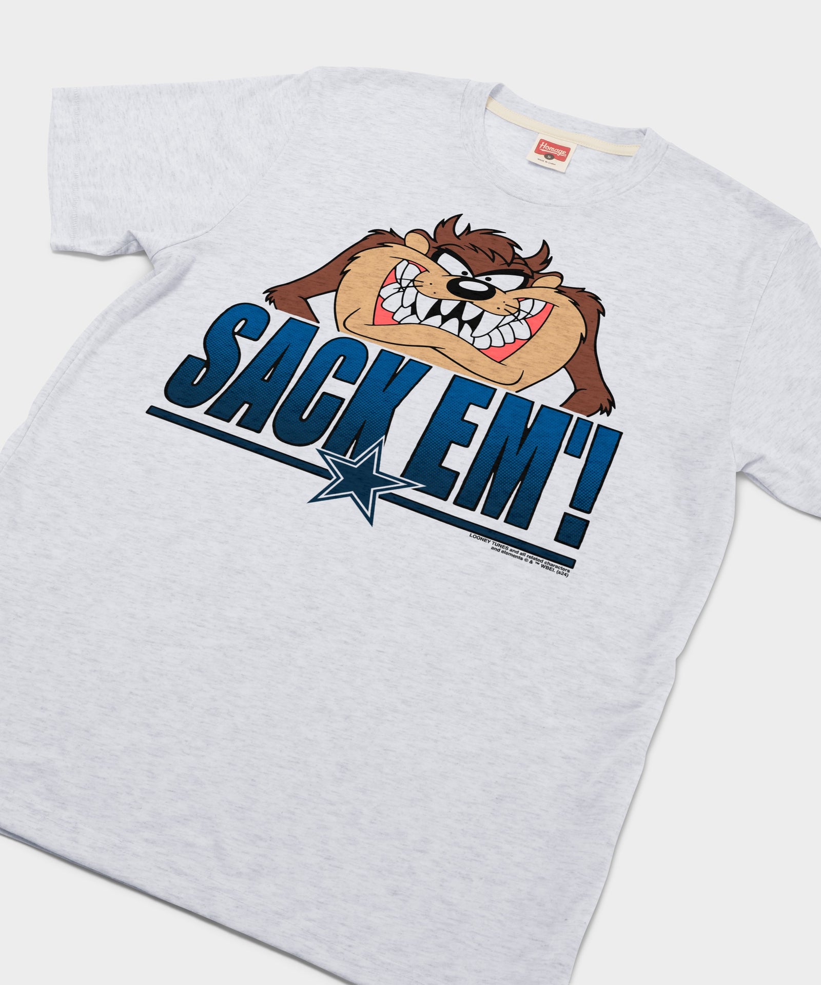 Looney Tunes Taz Sack Em' X Dallas Cowboys