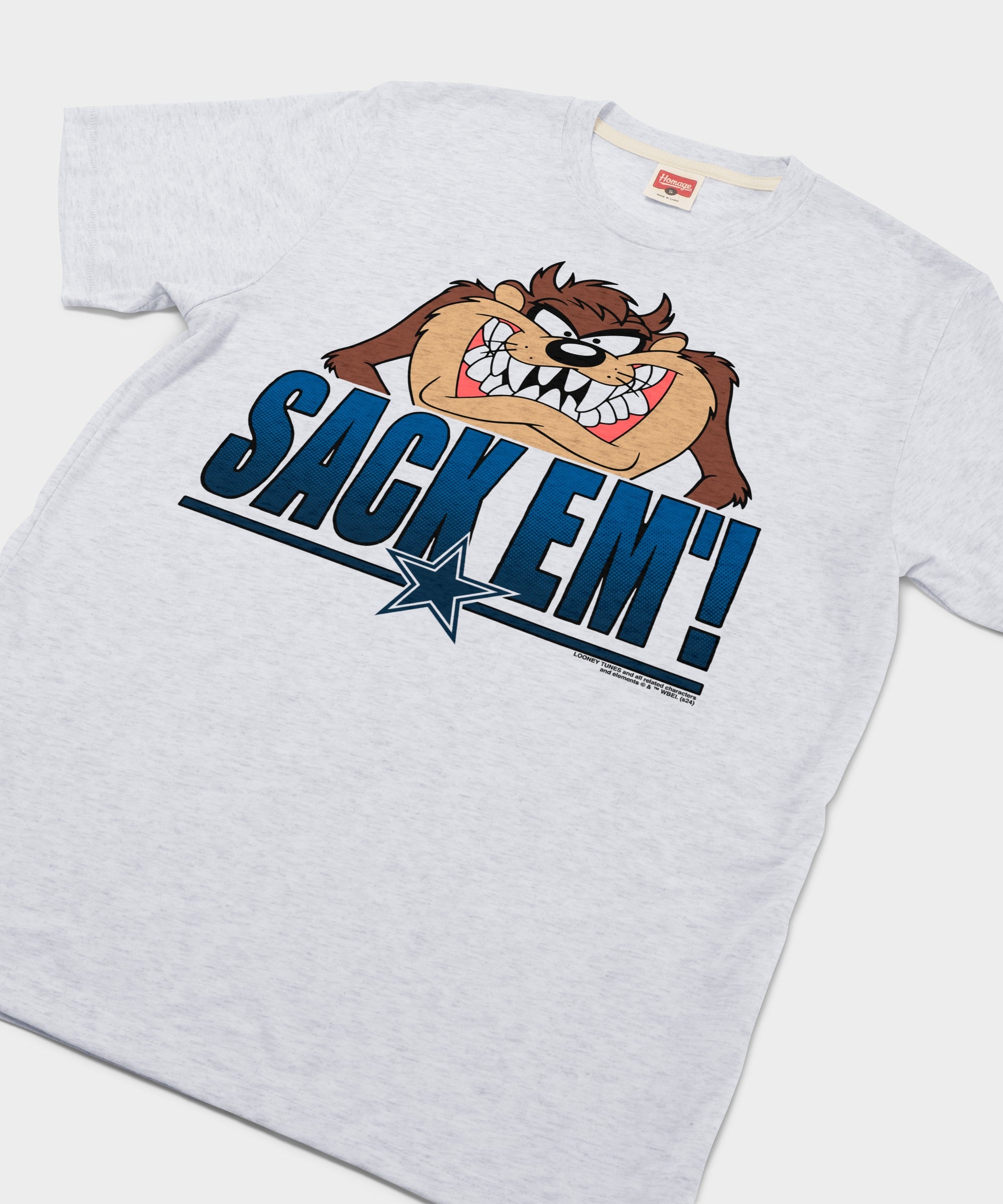 Looney Tunes Taz Sack Em' X Dallas Cowboys