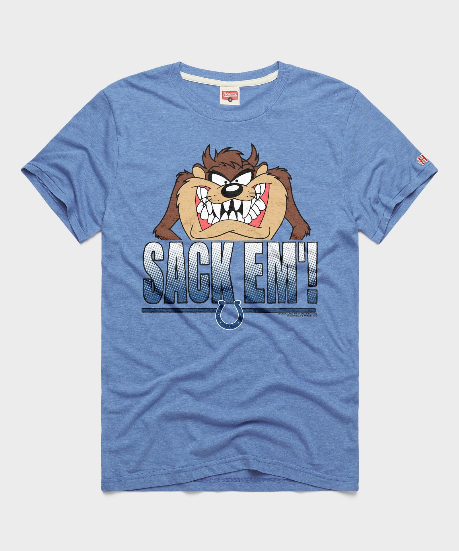 Looney Tunes Taz Sack Em' X Indianapolis Colts