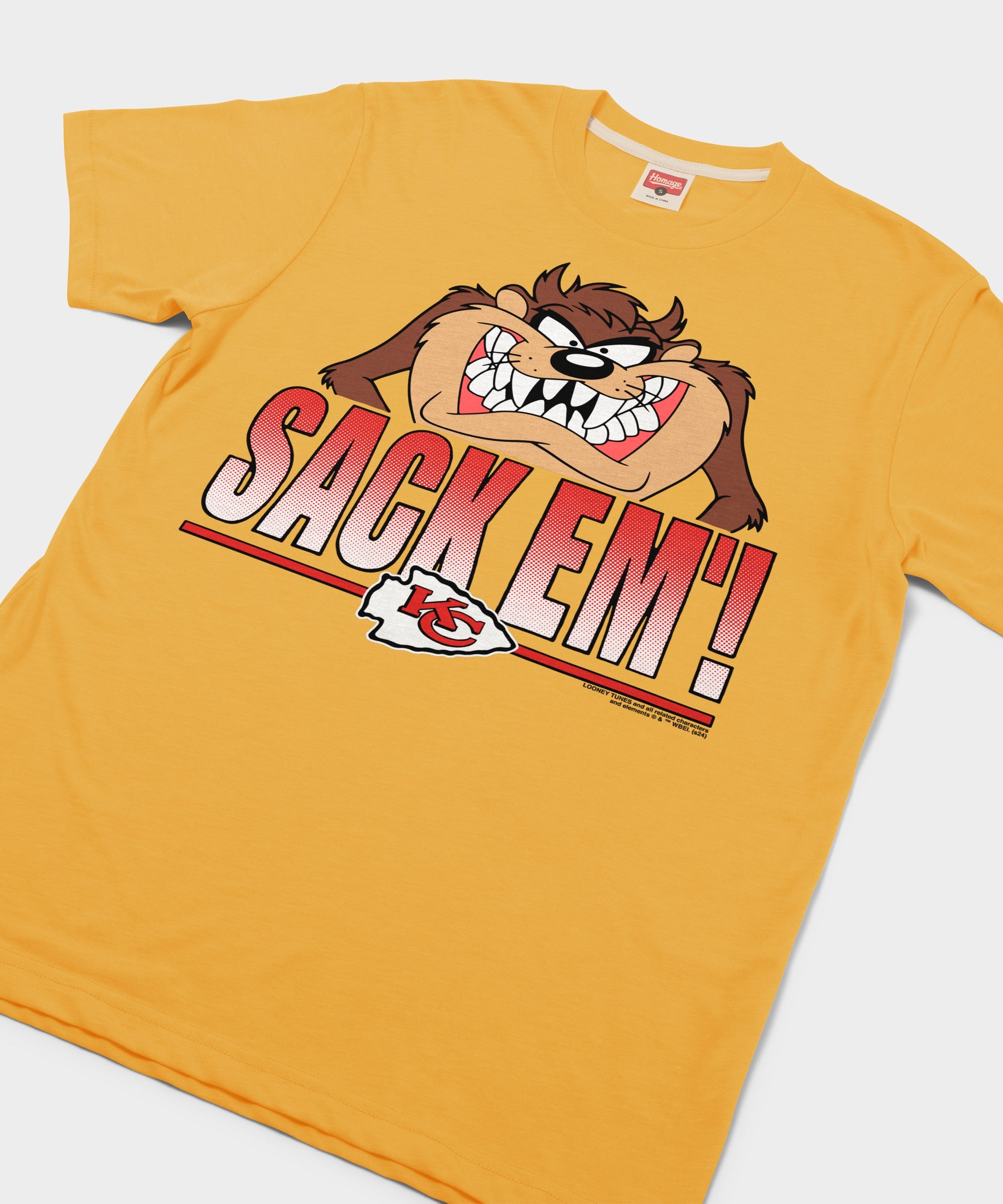 Looney Tunes Taz Sack Em' X Kansas City Chiefs