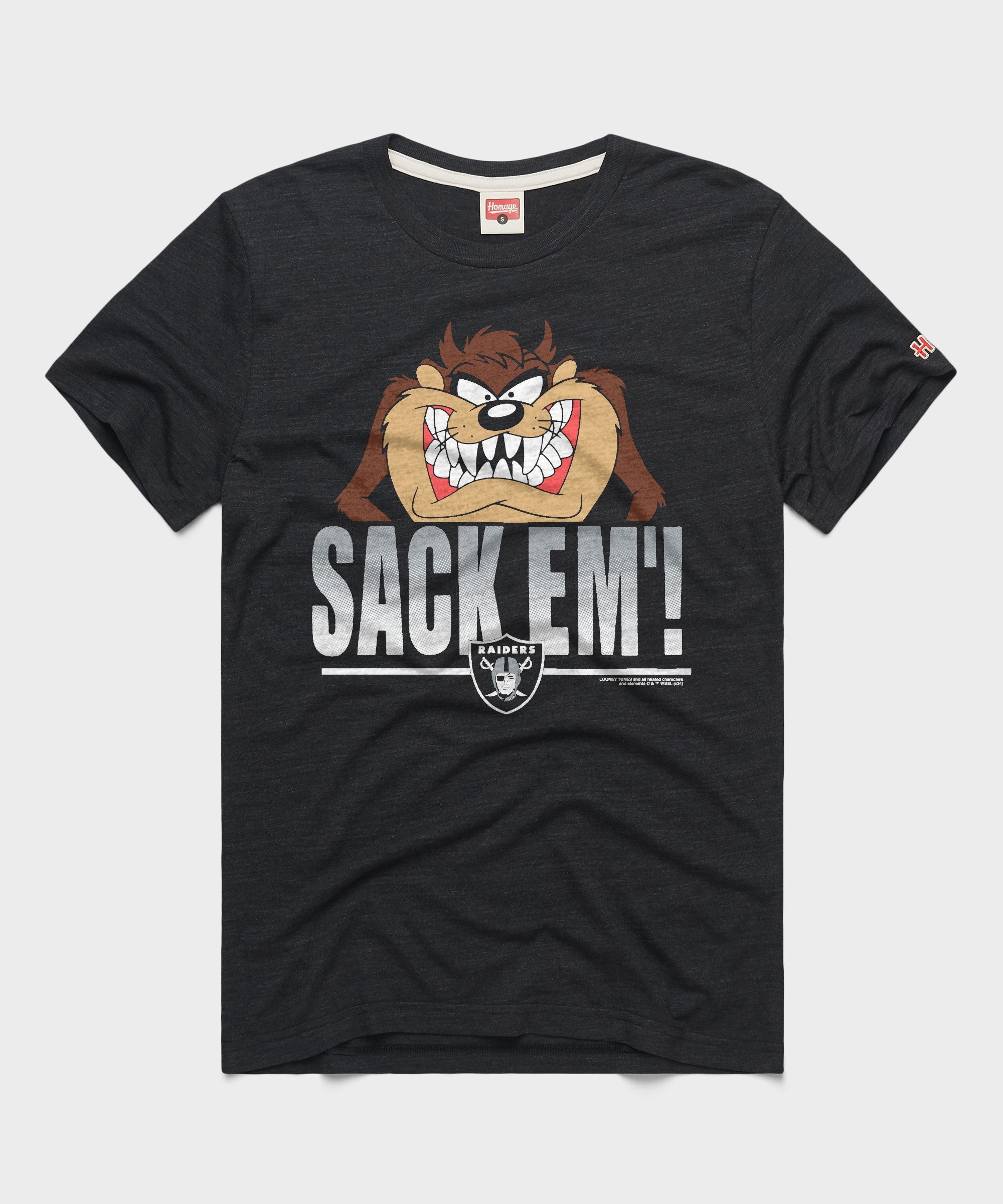 Looney Tunes Taz Sack Em' X Las Vegas Raiders