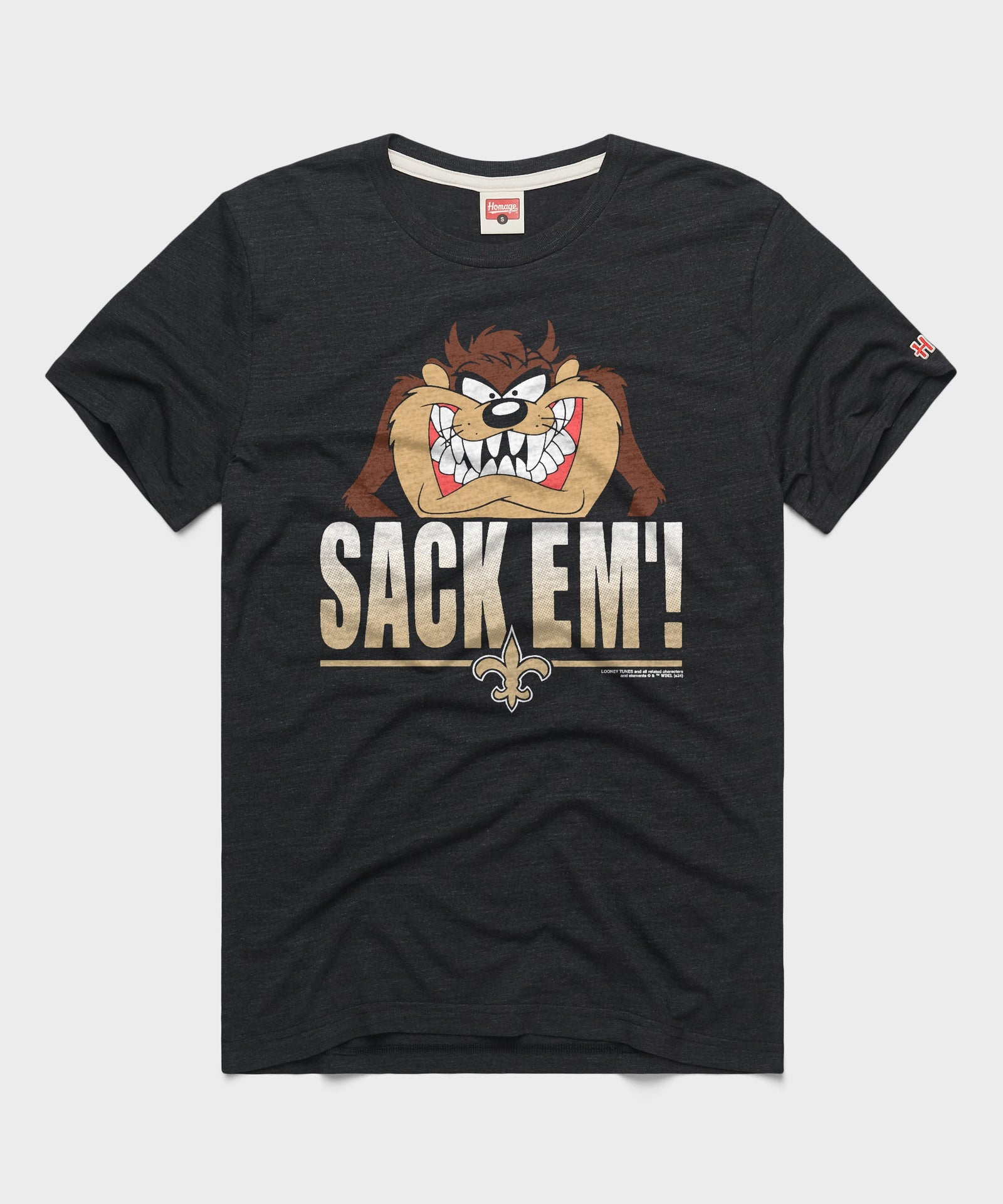 Looney Tunes Taz Sack Em' X New Orleans Saints