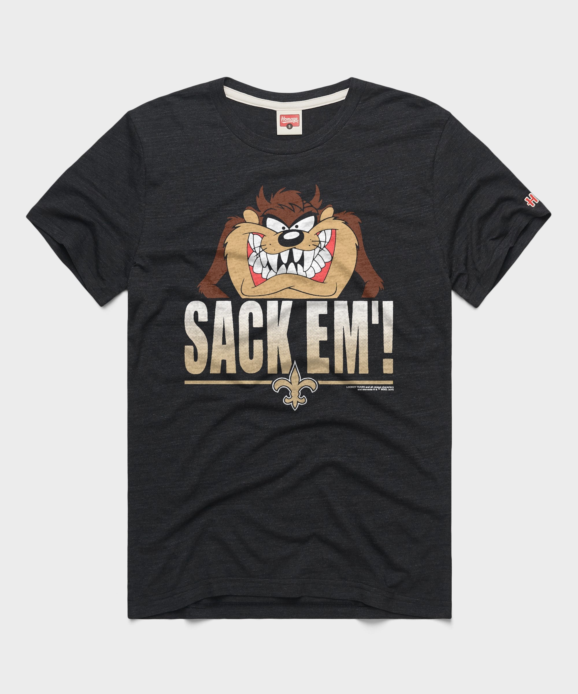 Looney Tunes Taz Sack Em' X New Orleans Saints