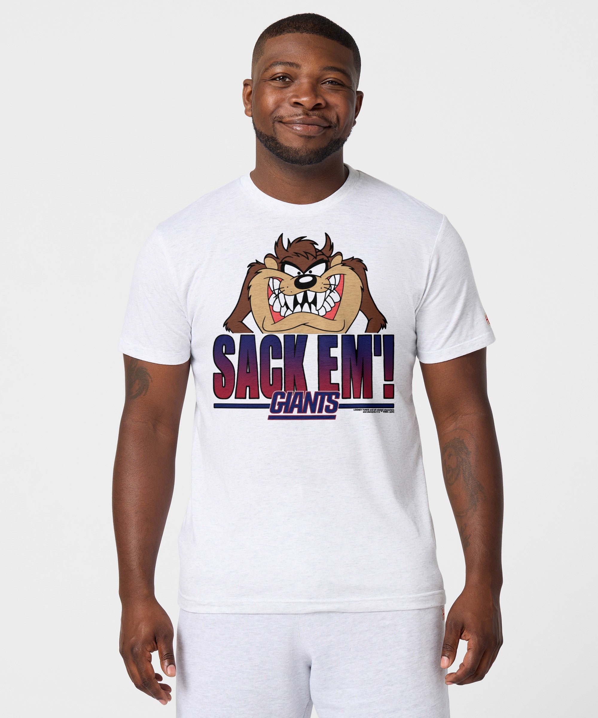 Looney Tunes Taz Sack Em' X New York Giants