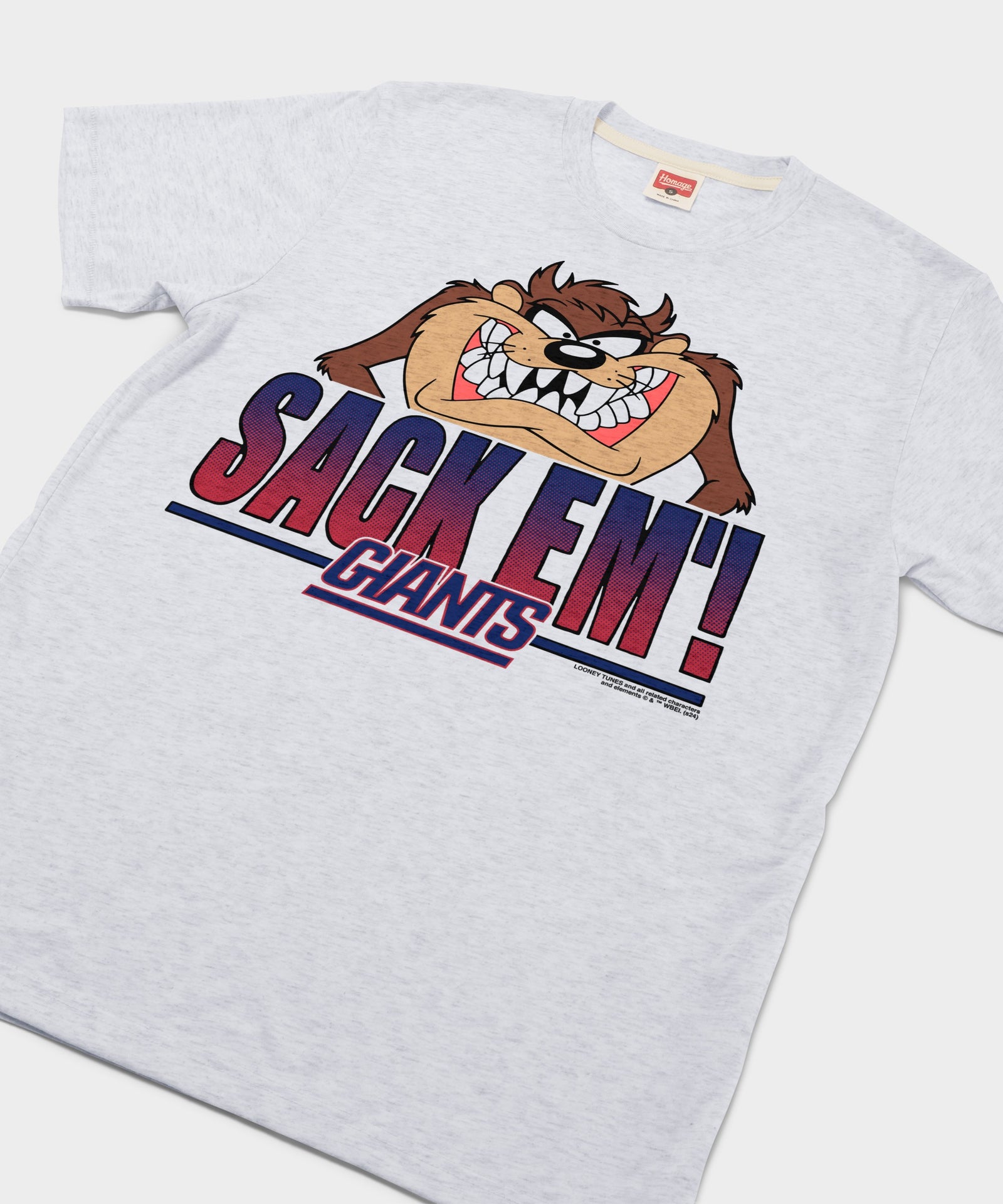 Looney Tunes Taz Sack Em' X New York Giants