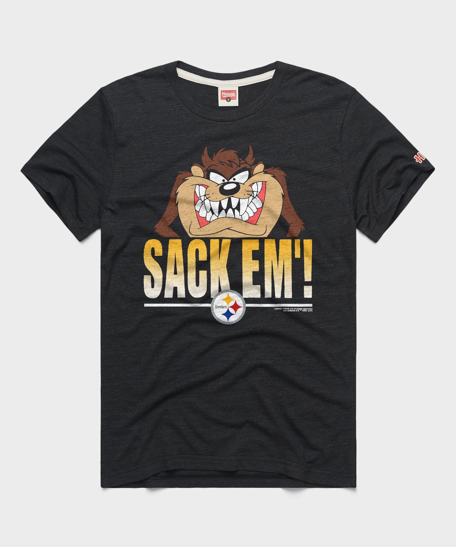 Looney Tunes Taz Sack Em' X Pittsburgh Steelers