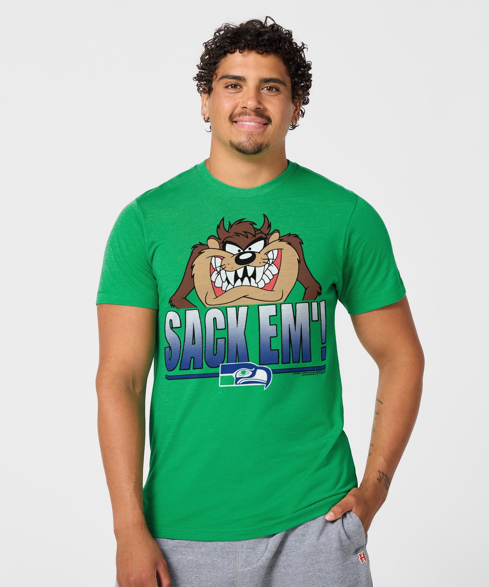 Looney Tunes Taz Sack Em' X Seattle Seahawks
