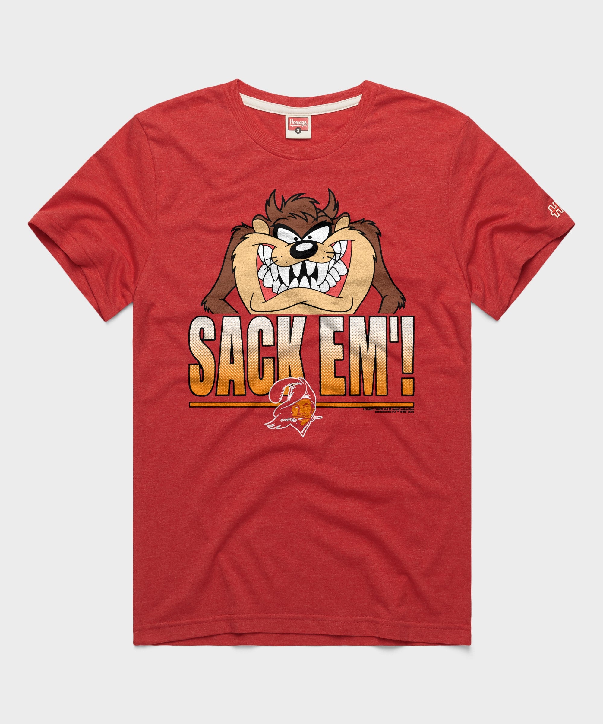 Looney Tunes Taz Sack Em' X Tampa Bay Buccaneers