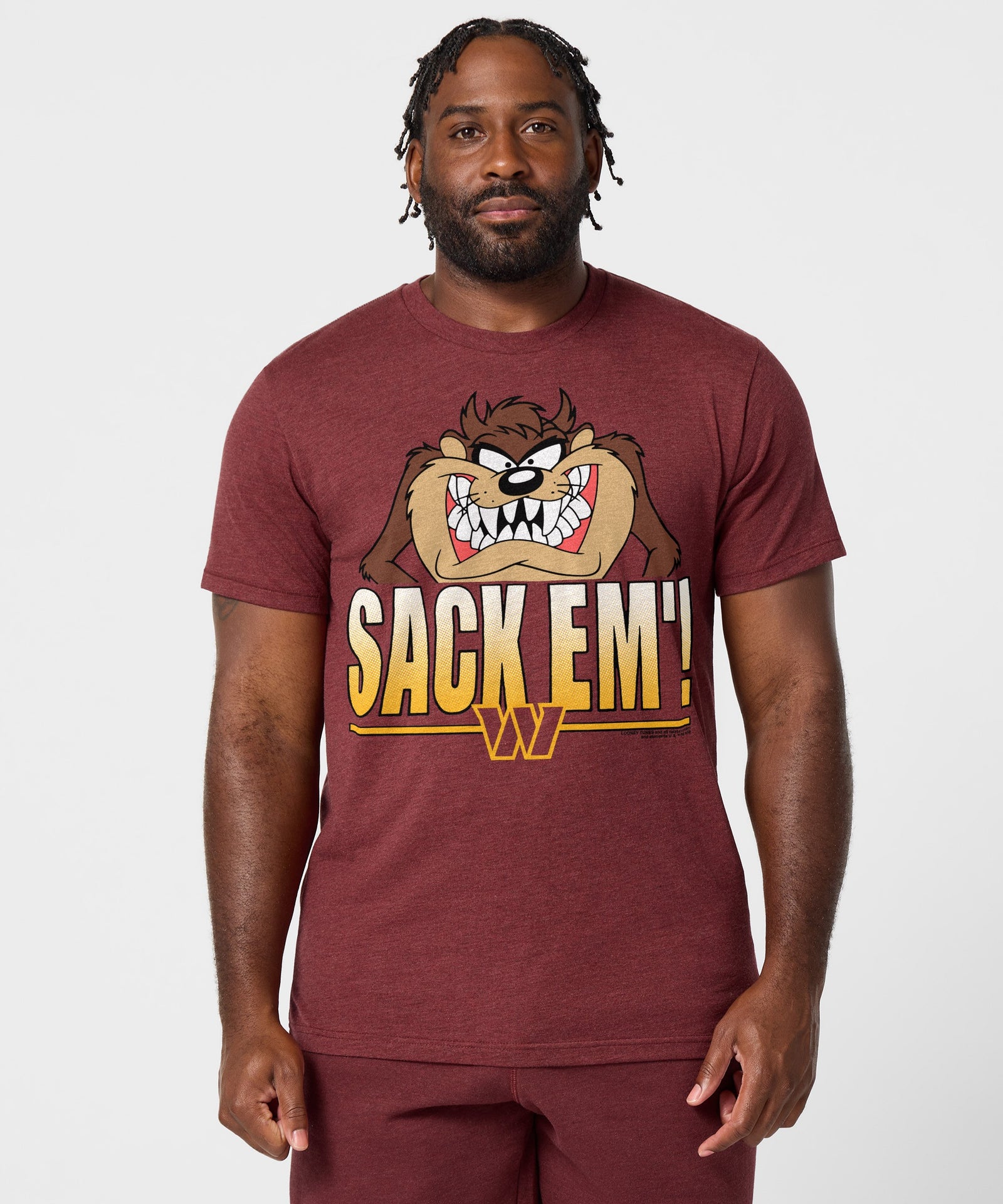 Looney Tunes Taz Sack Em' X Washington Commanders