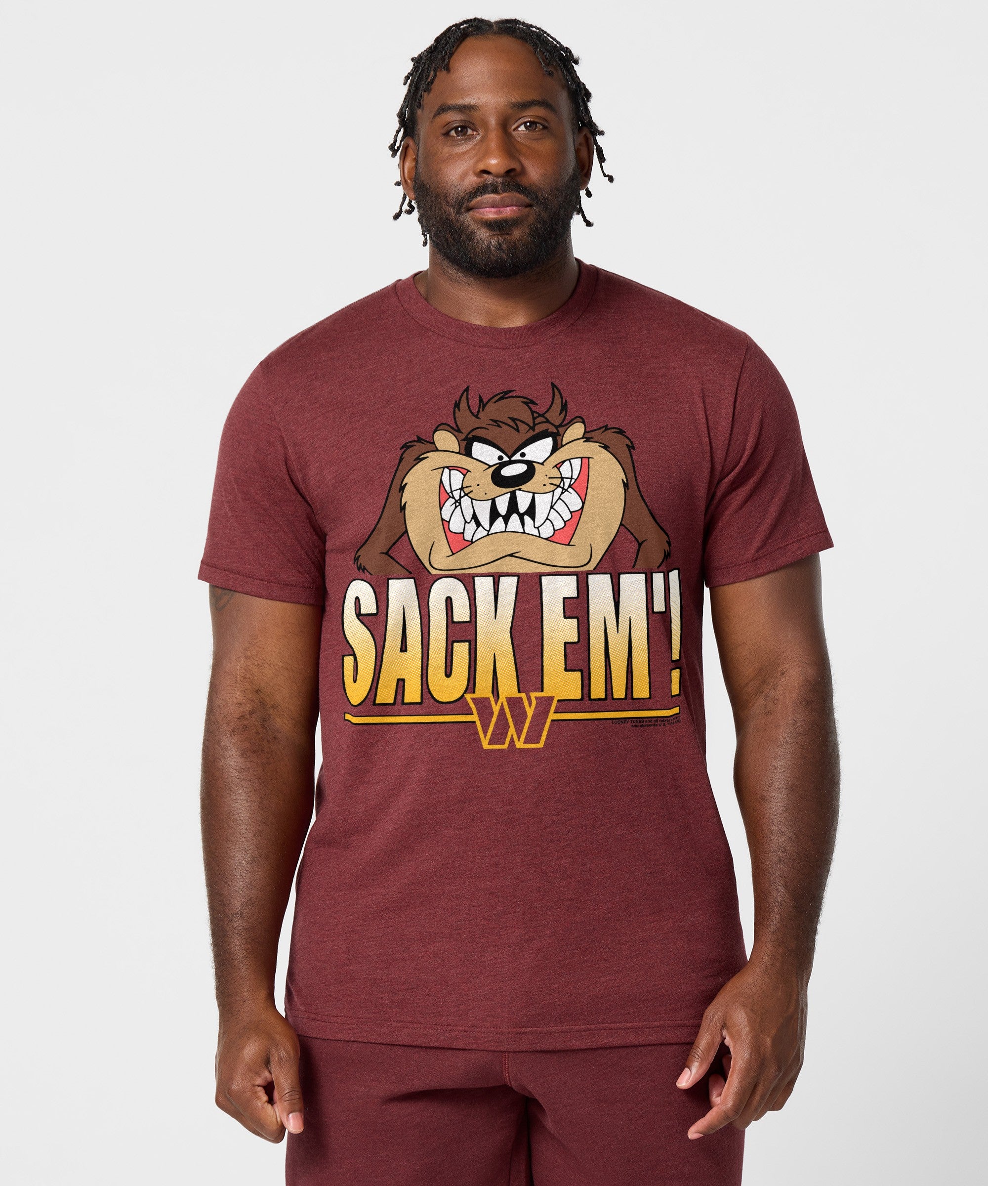 Looney Tunes Taz Sack Em' X Washington Commanders