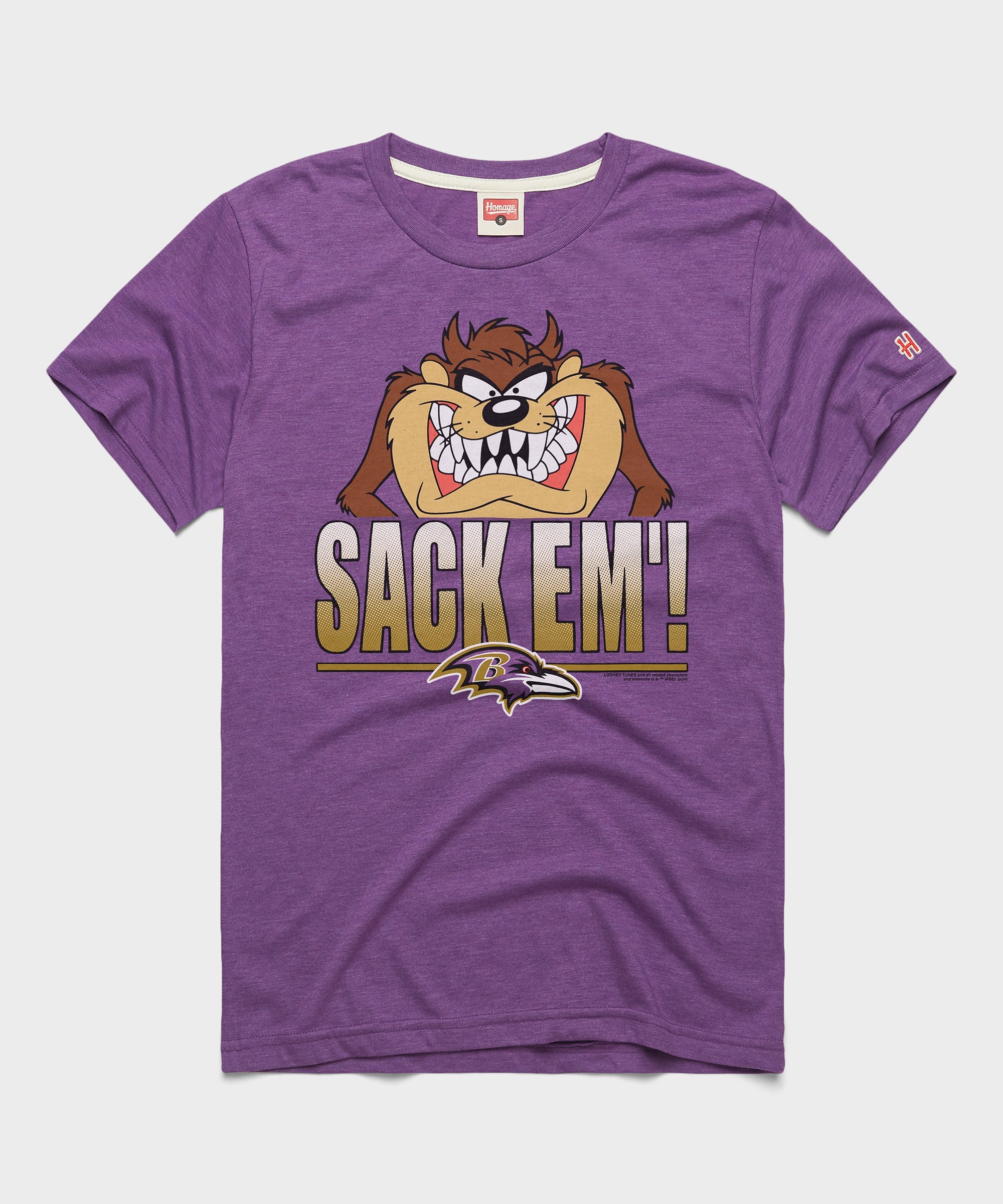 Looney Tunes Taz Sack Em' x Baltimore Ravens
