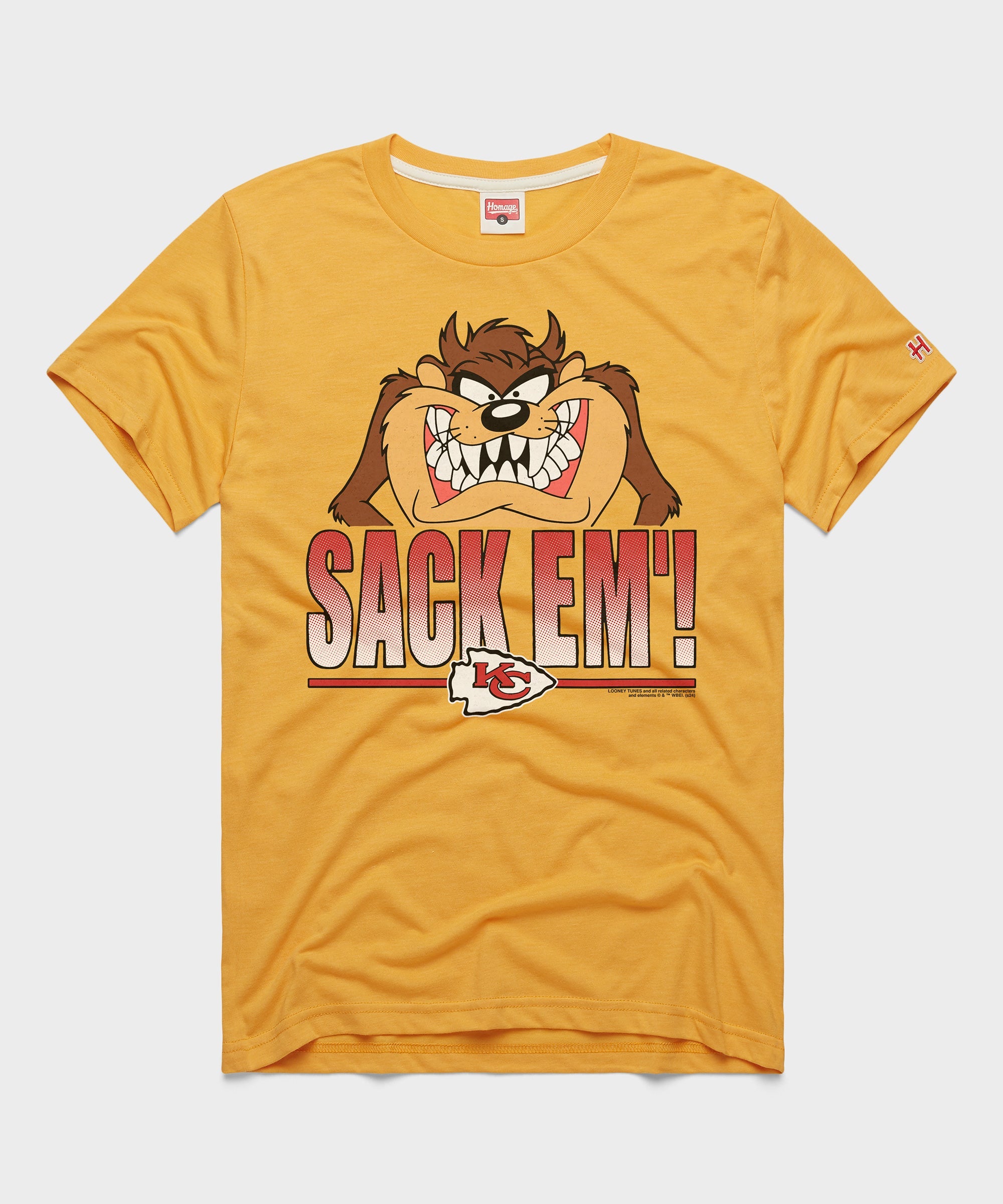 Looney Tunes Taz Sack Em' x Kansas City Chiefs