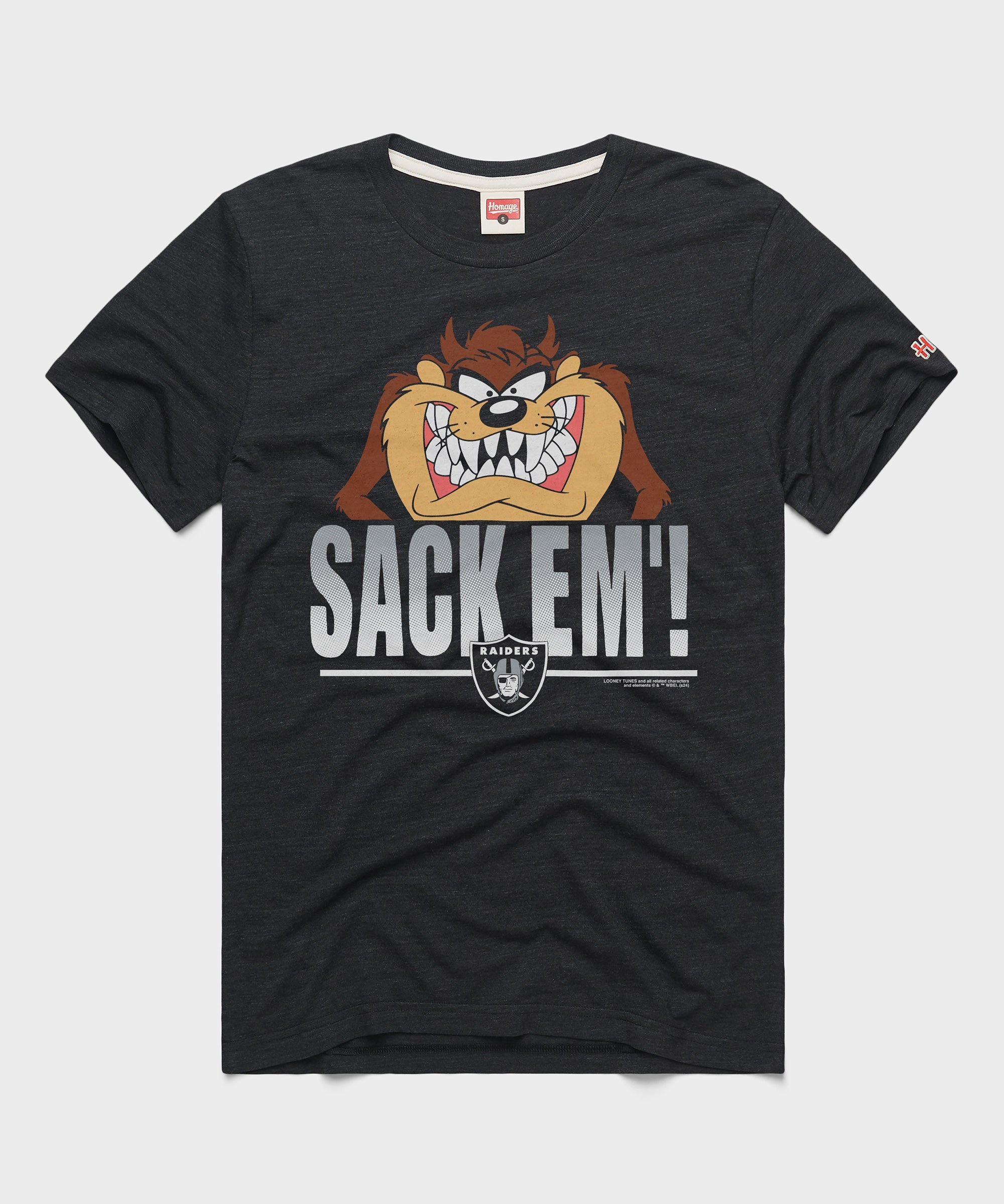 Looney Tunes Taz Sack Em' x Las Vegas Raiders