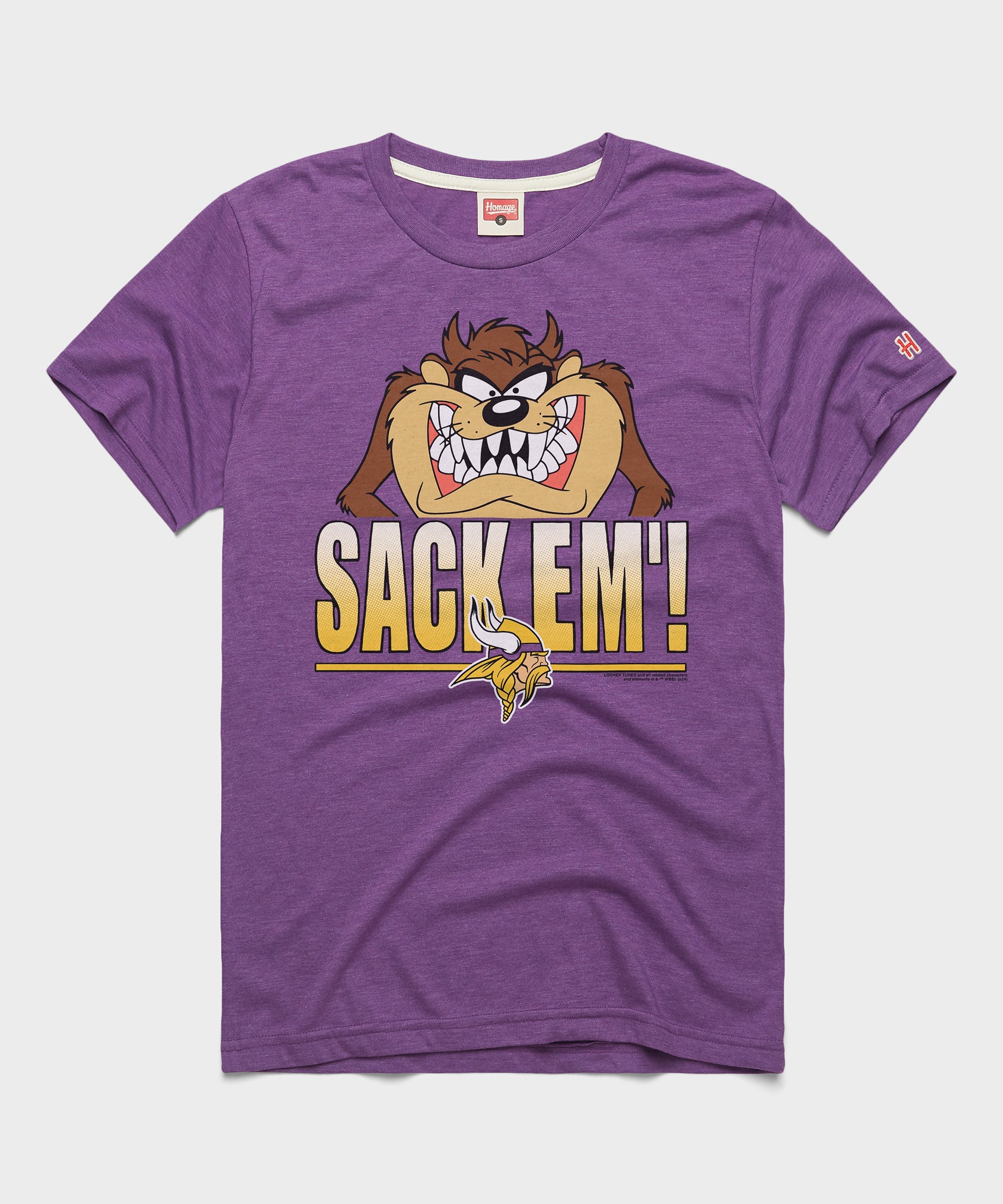 Looney Tunes Taz Sack Em' x Minnesota Vikings