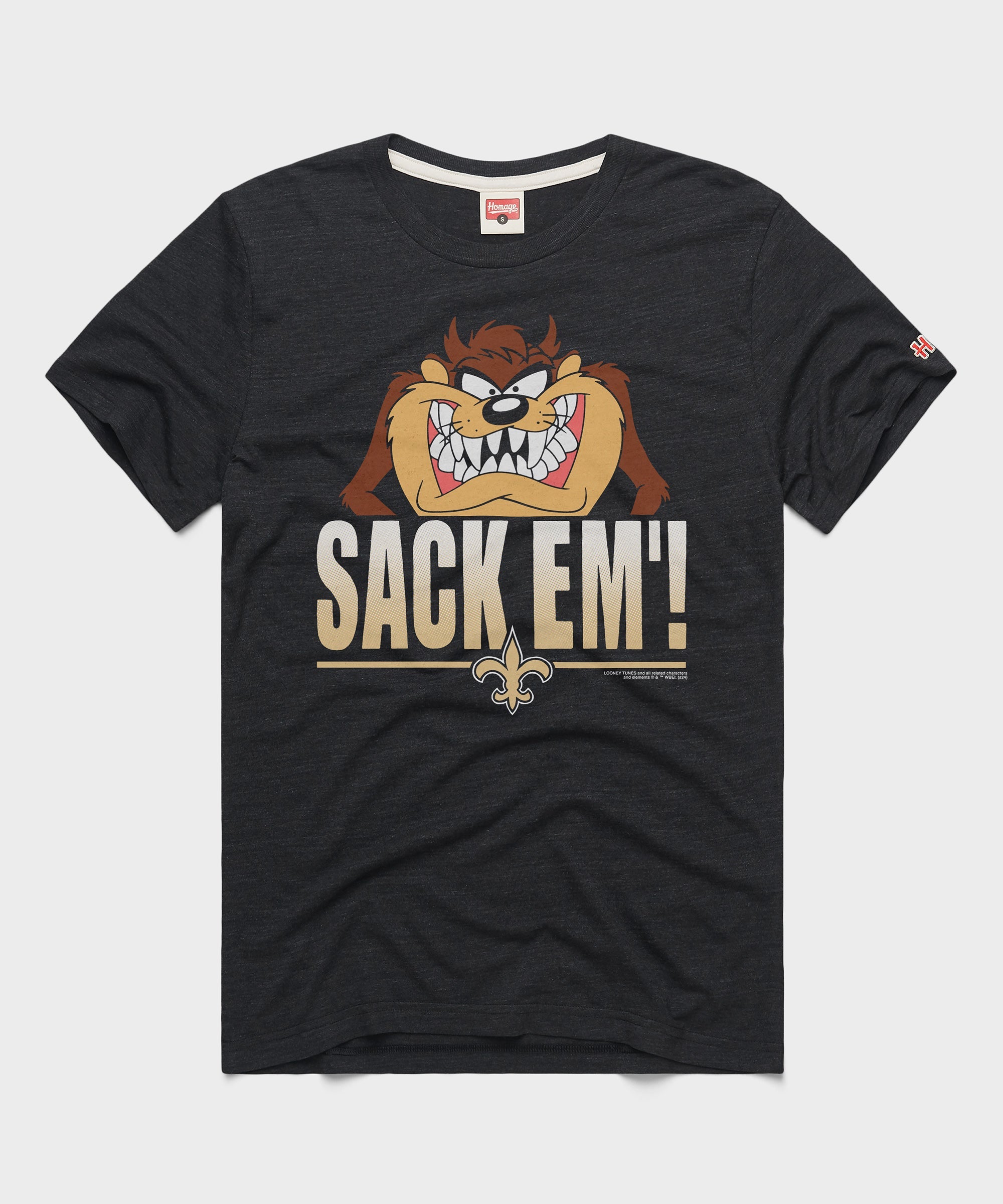 Looney Tunes Taz Sack Em' x New Orleans Saints