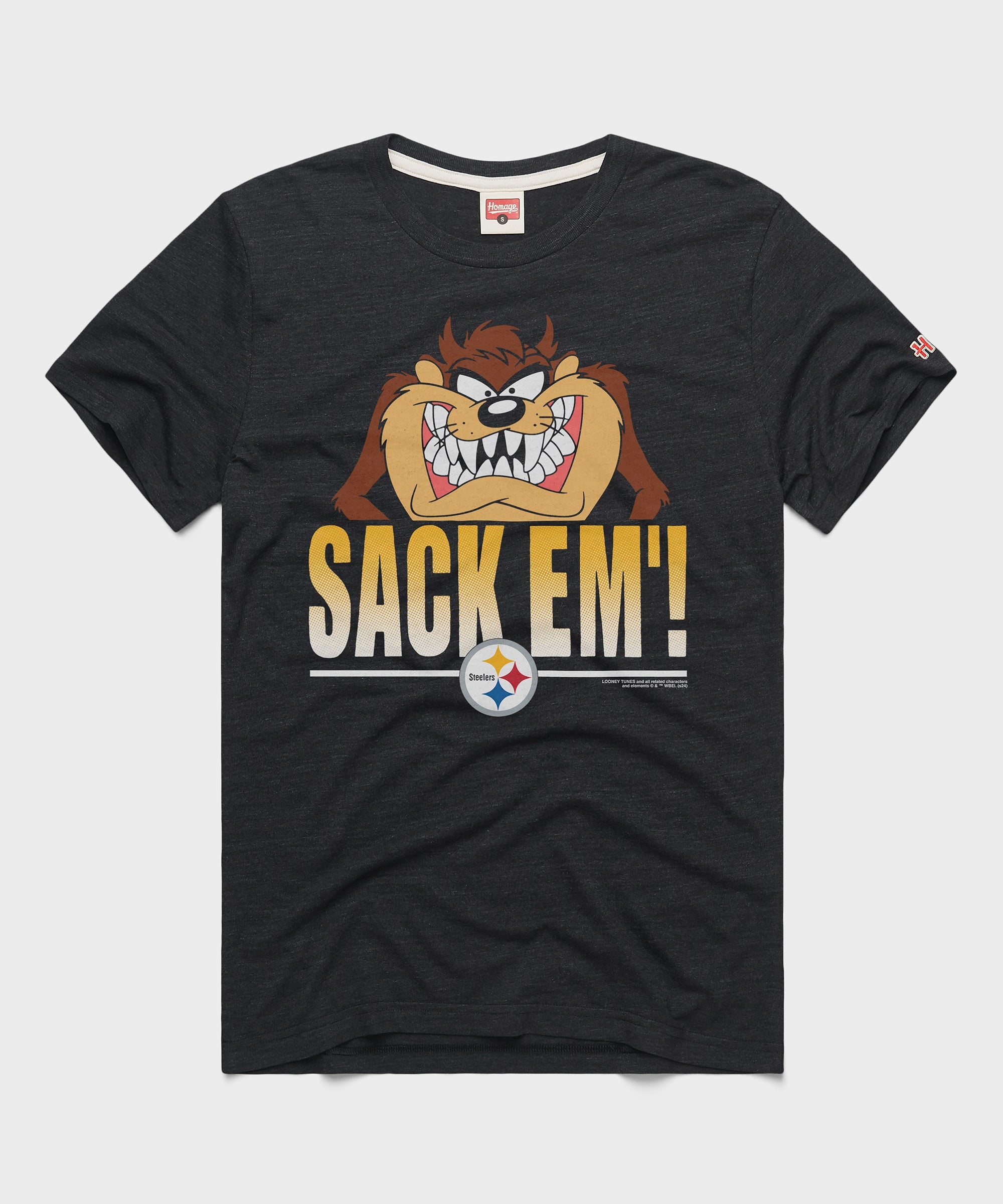 Looney Tunes Taz Sack Em' x Pittsburgh Steelers