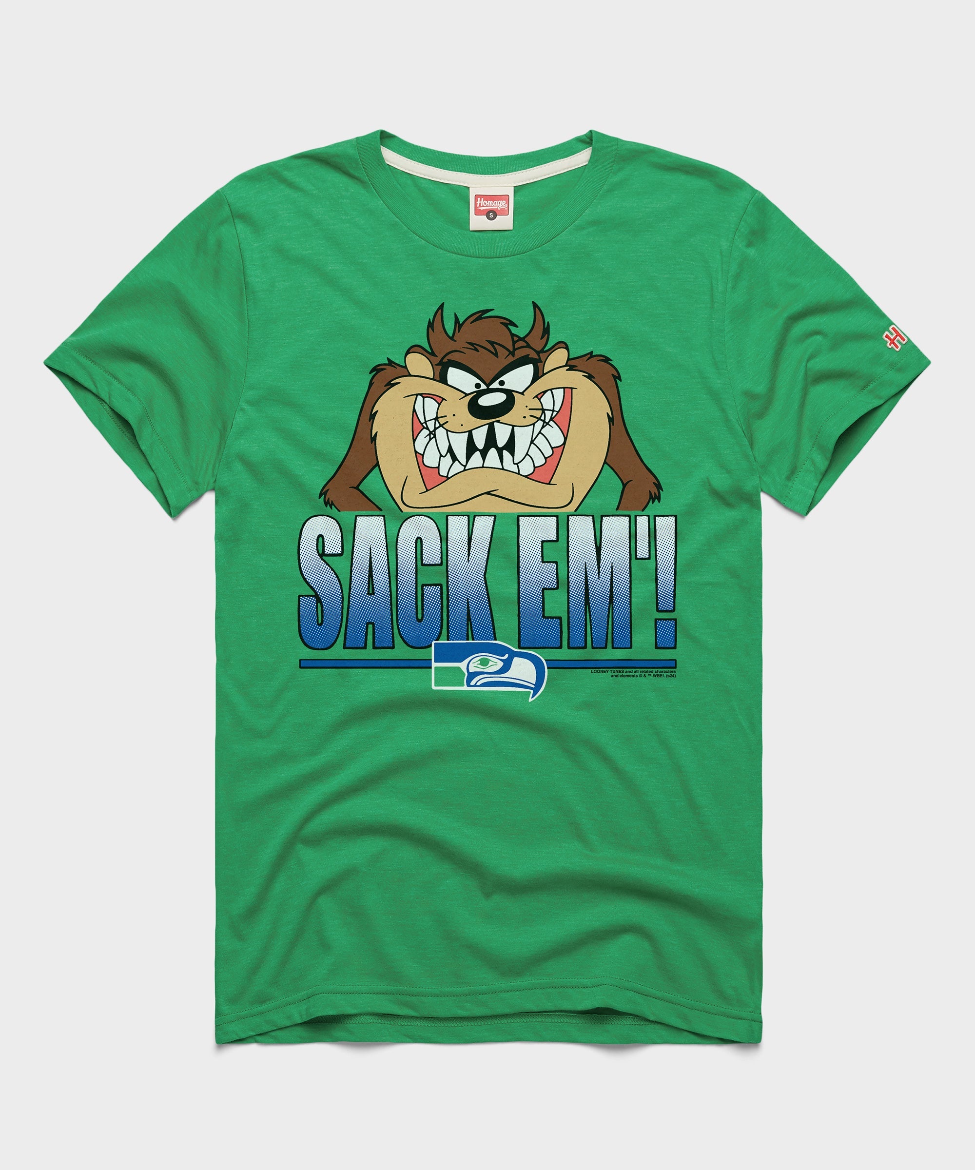 Looney Tunes Taz Sack Em' x Seattle Seahawks