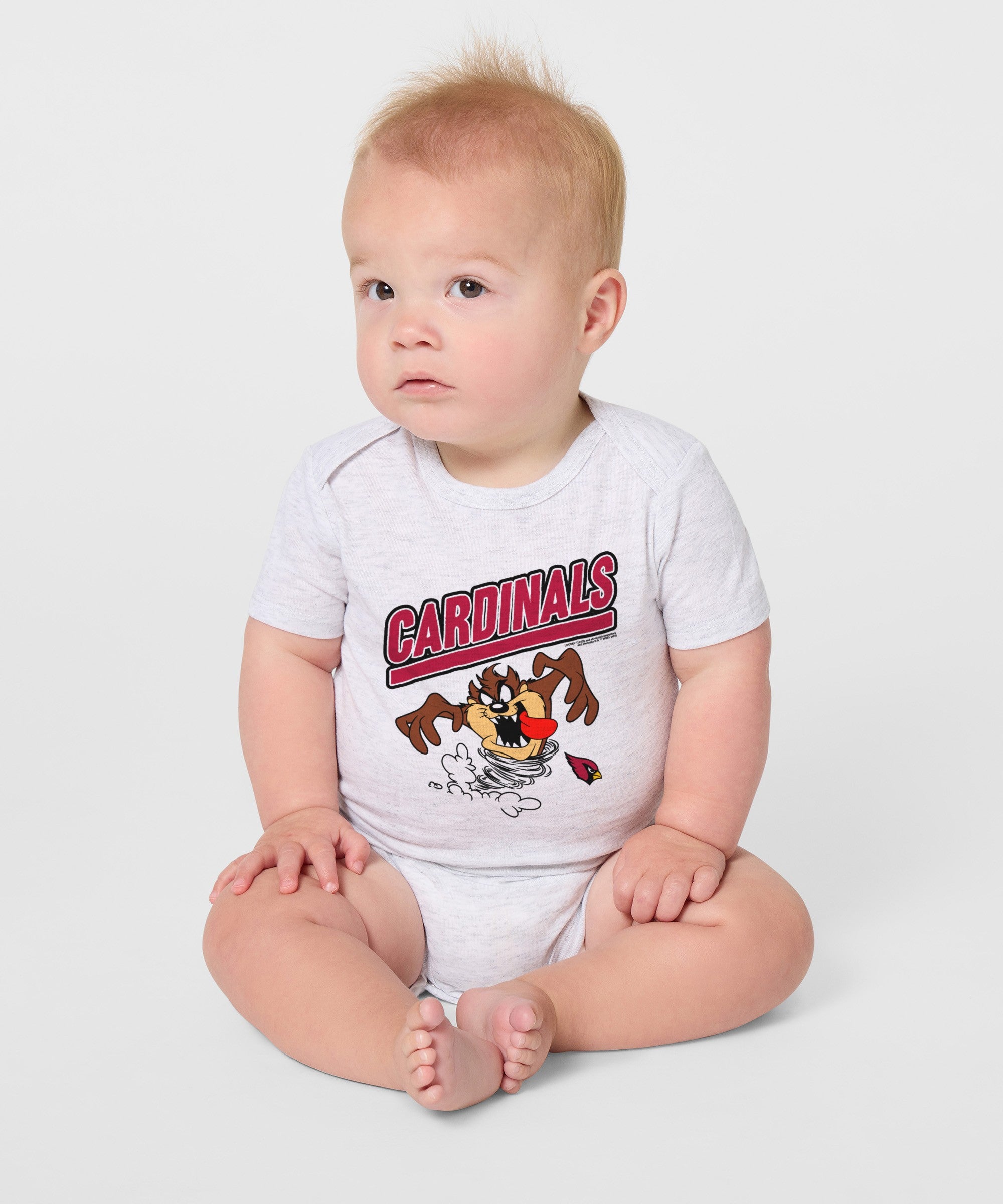 Looney Tunes Taz X Arizona Cardinals Baby One Piece