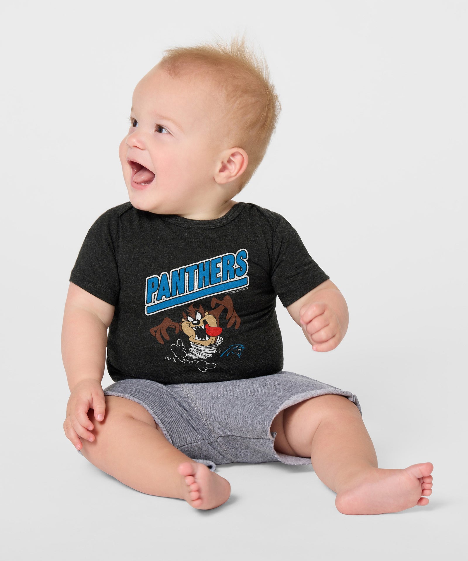 Looney Tunes Taz X Carolina Panthers Baby One Piece