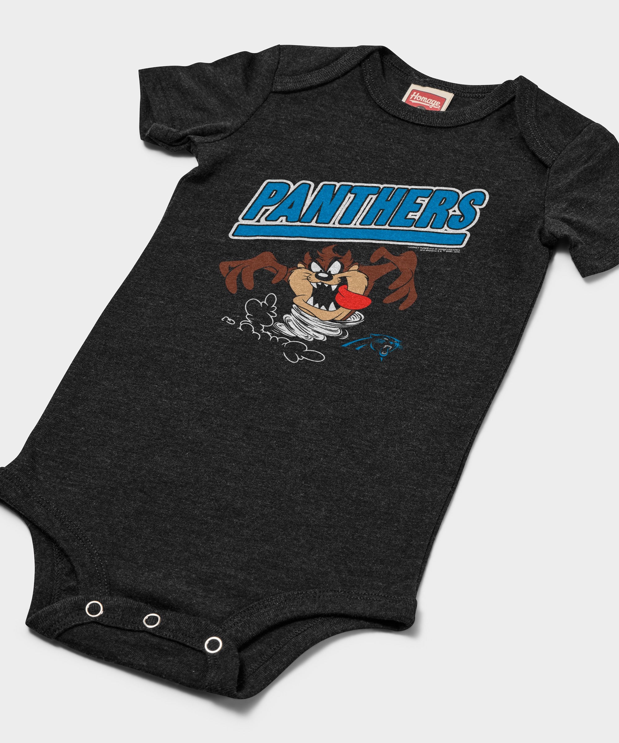 Looney Tunes Taz X Carolina Panthers Baby One Piece