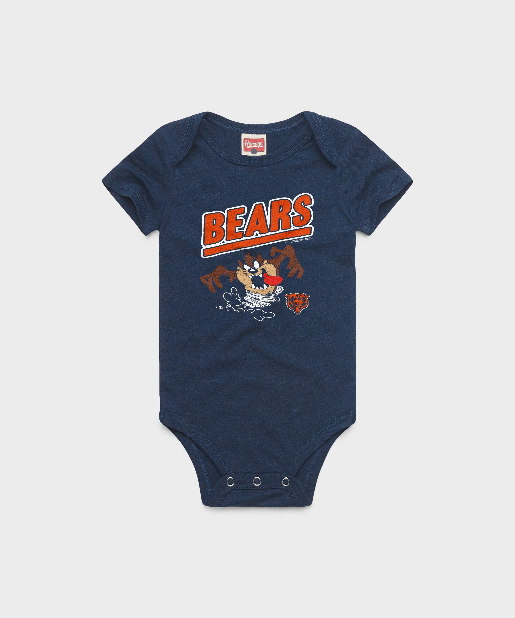 Looney Tunes Taz X Chicago Bears Baby One Piece