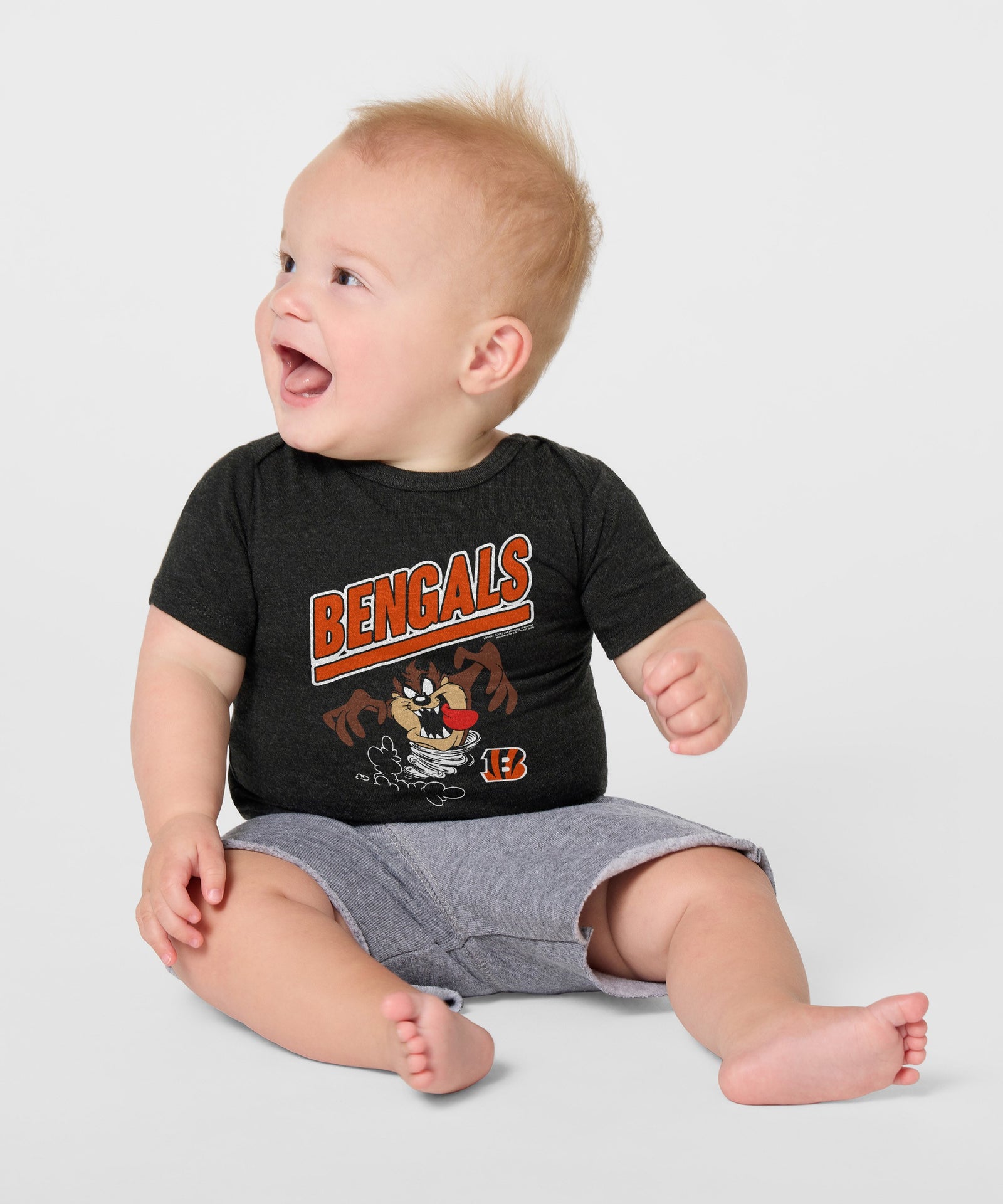 Looney Tunes Taz X Cincinnati Bengals Baby One Piece