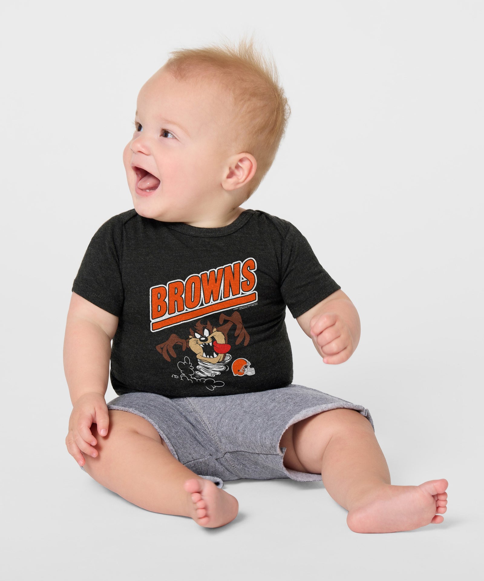 Looney Tunes Taz X Cleveland Browns Baby One Piece