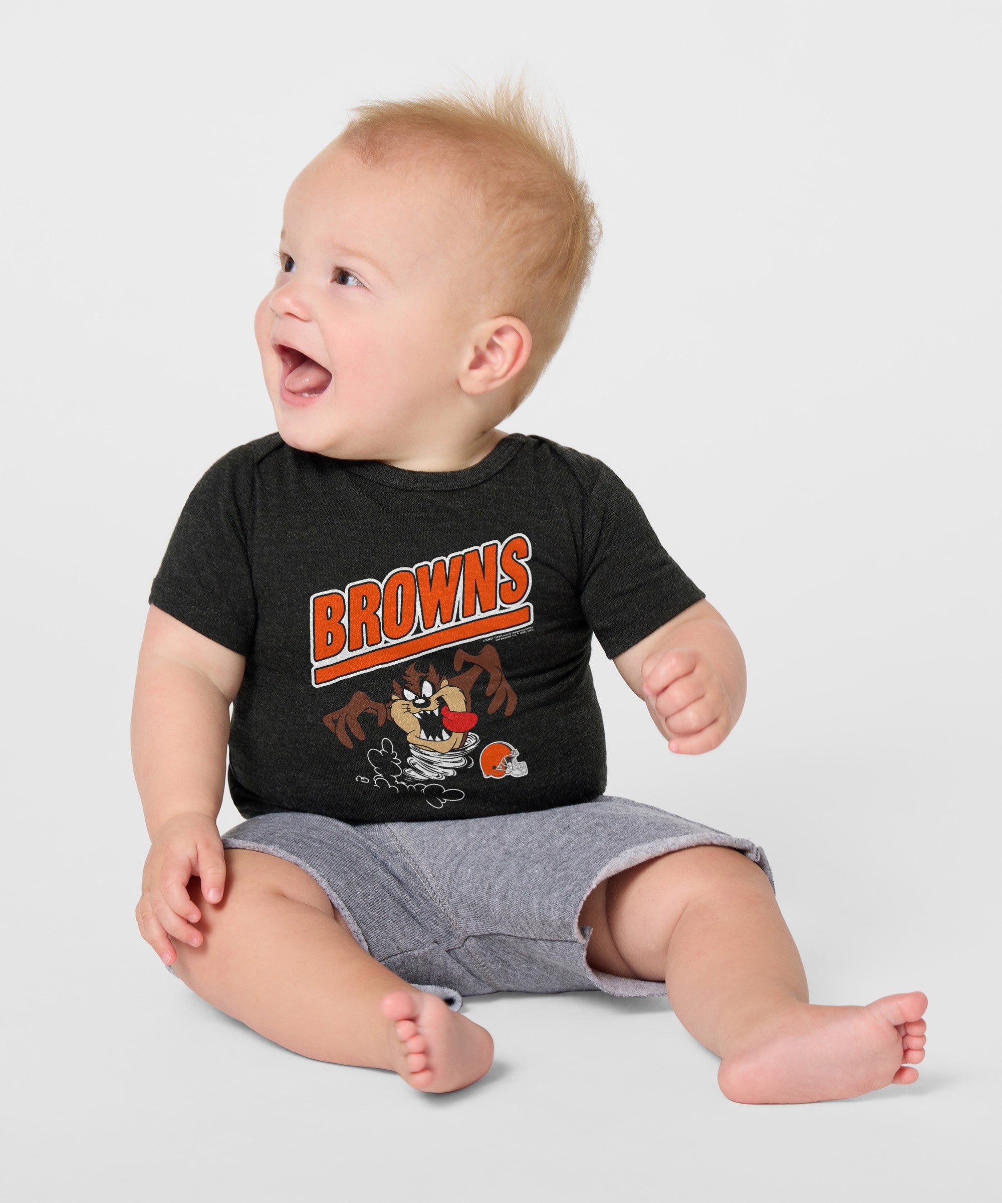 Looney Tunes Taz X Cleveland Browns Baby One Piece