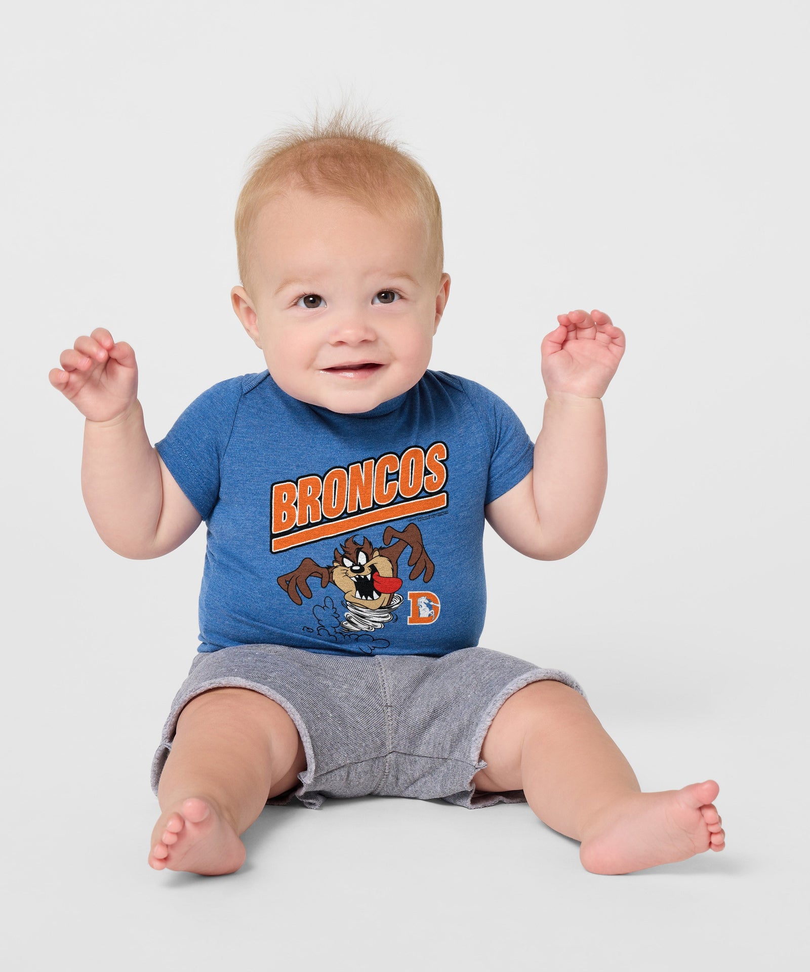 Looney Tunes Taz X Denver Broncos Baby One Piece