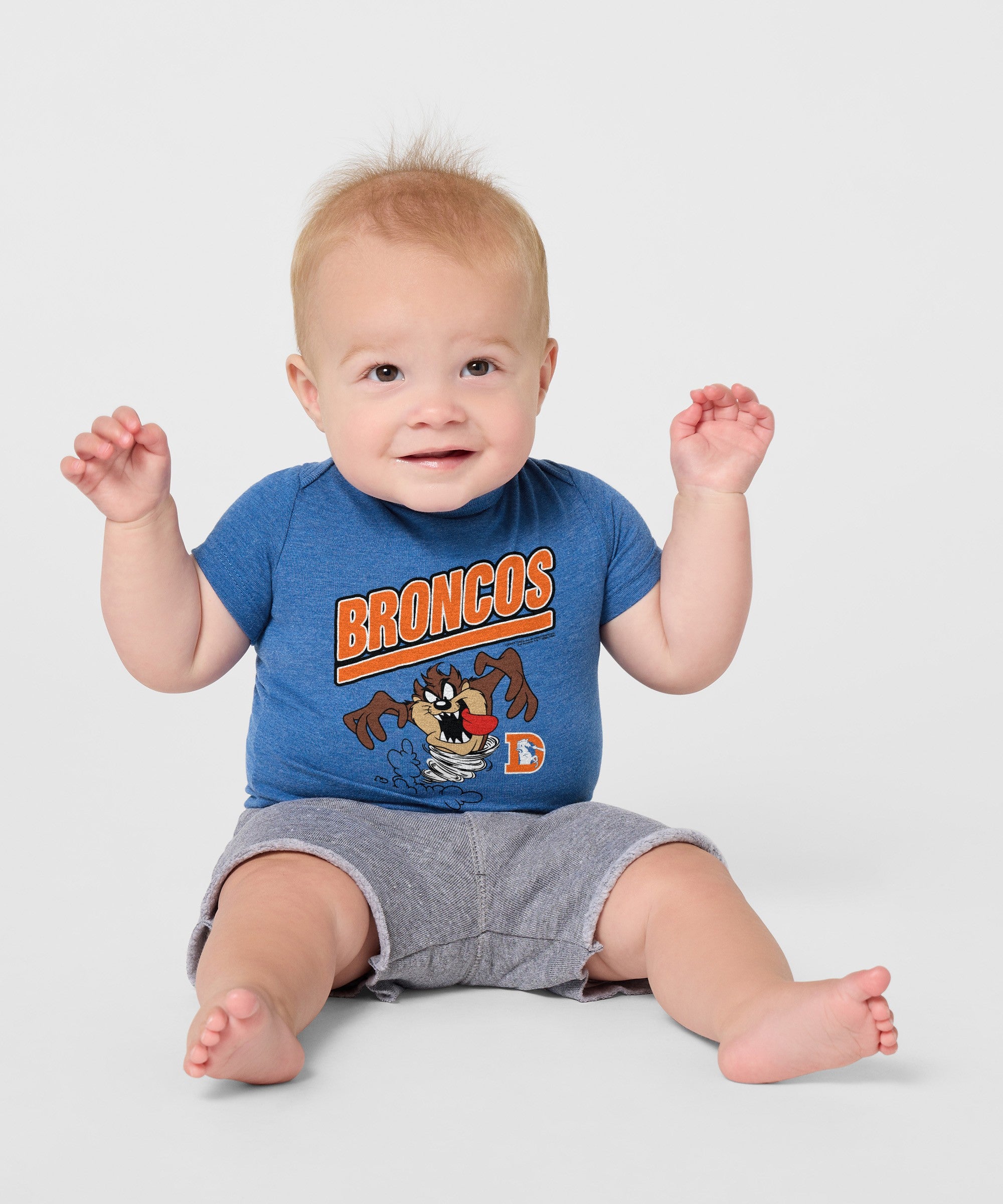 Looney Tunes Taz X Denver Broncos Baby One Piece