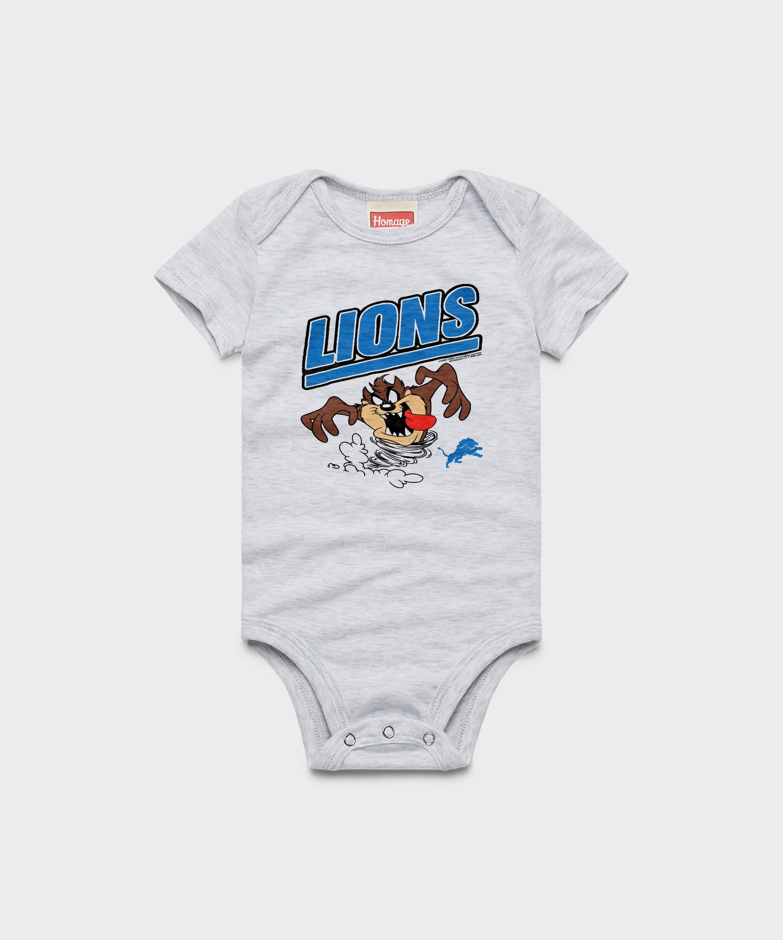 Looney Tunes Taz X Detroit Lions Baby One Piece