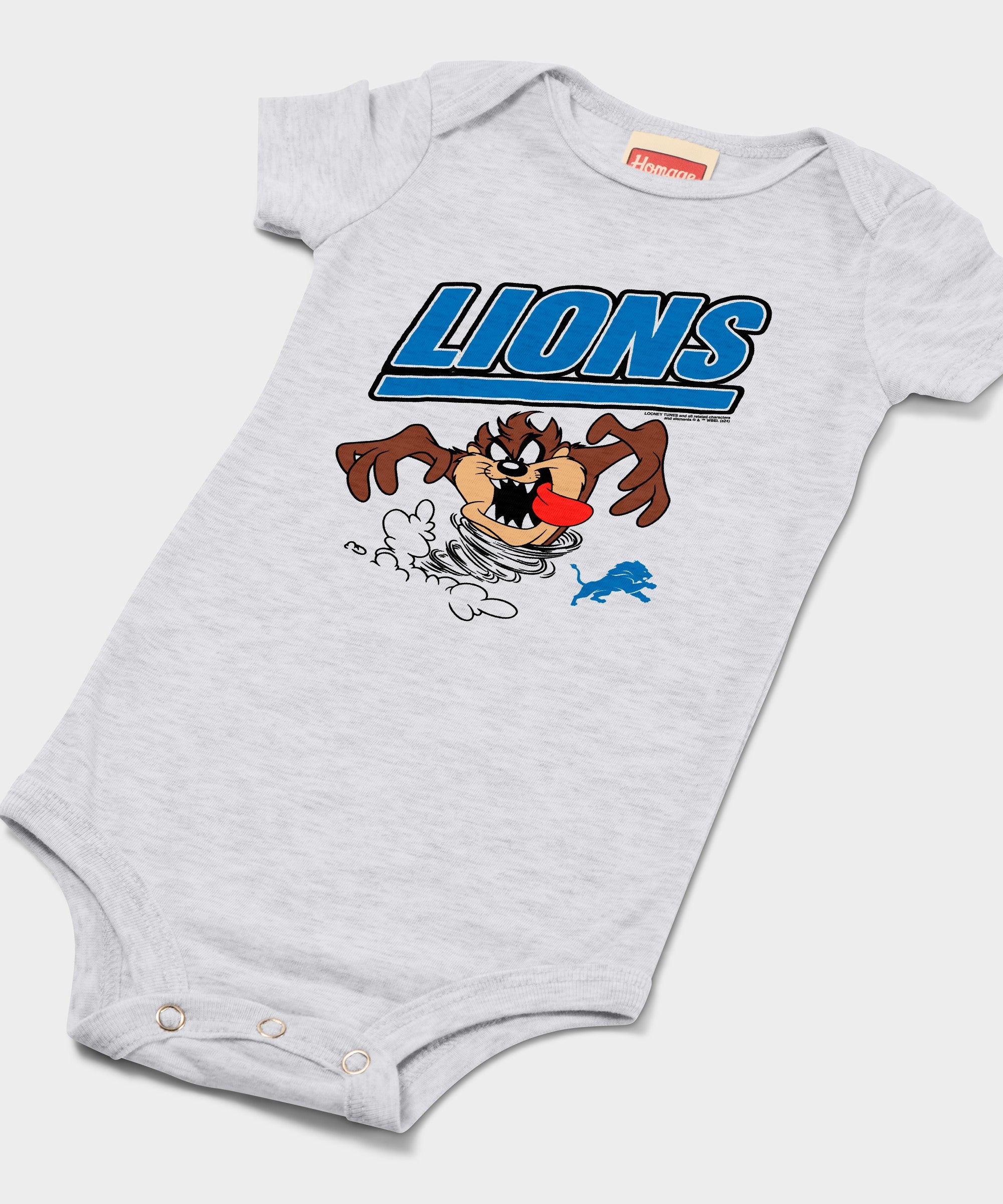 Looney Tunes Taz X Detroit Lions Baby One Piece