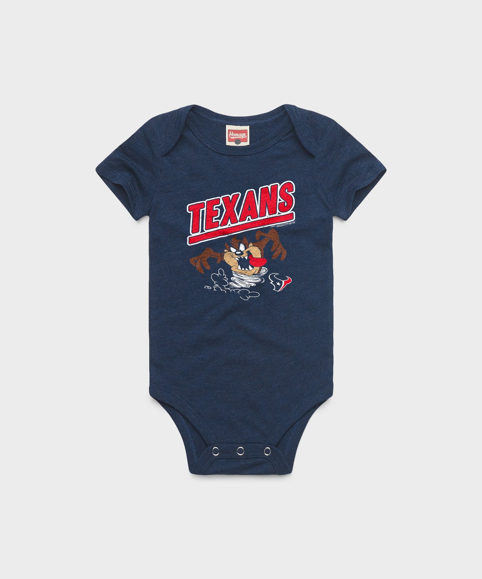 Looney Tunes Taz X Houston Texans Baby One Piece