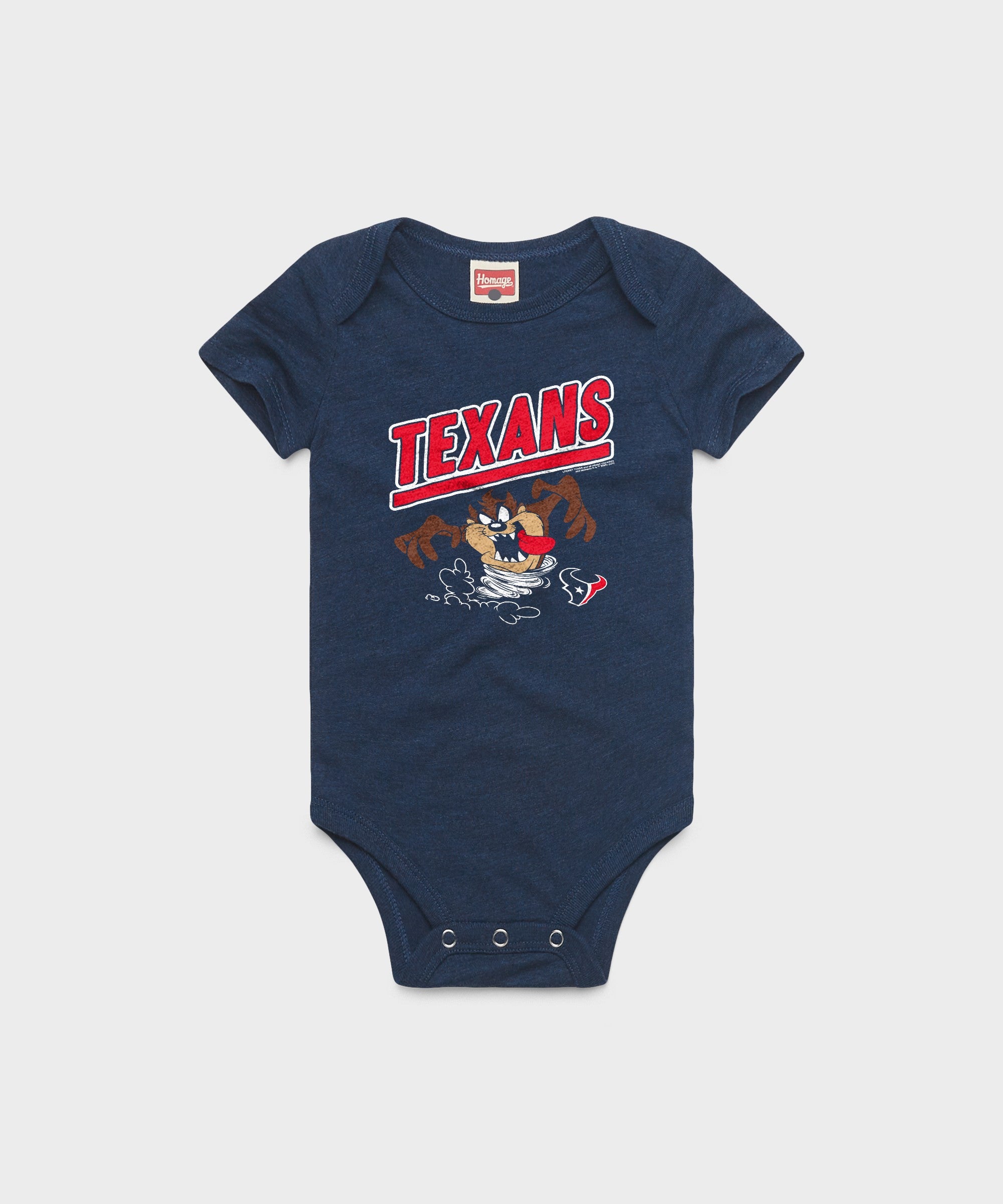 Looney Tunes Taz X Houston Texans Baby One Piece