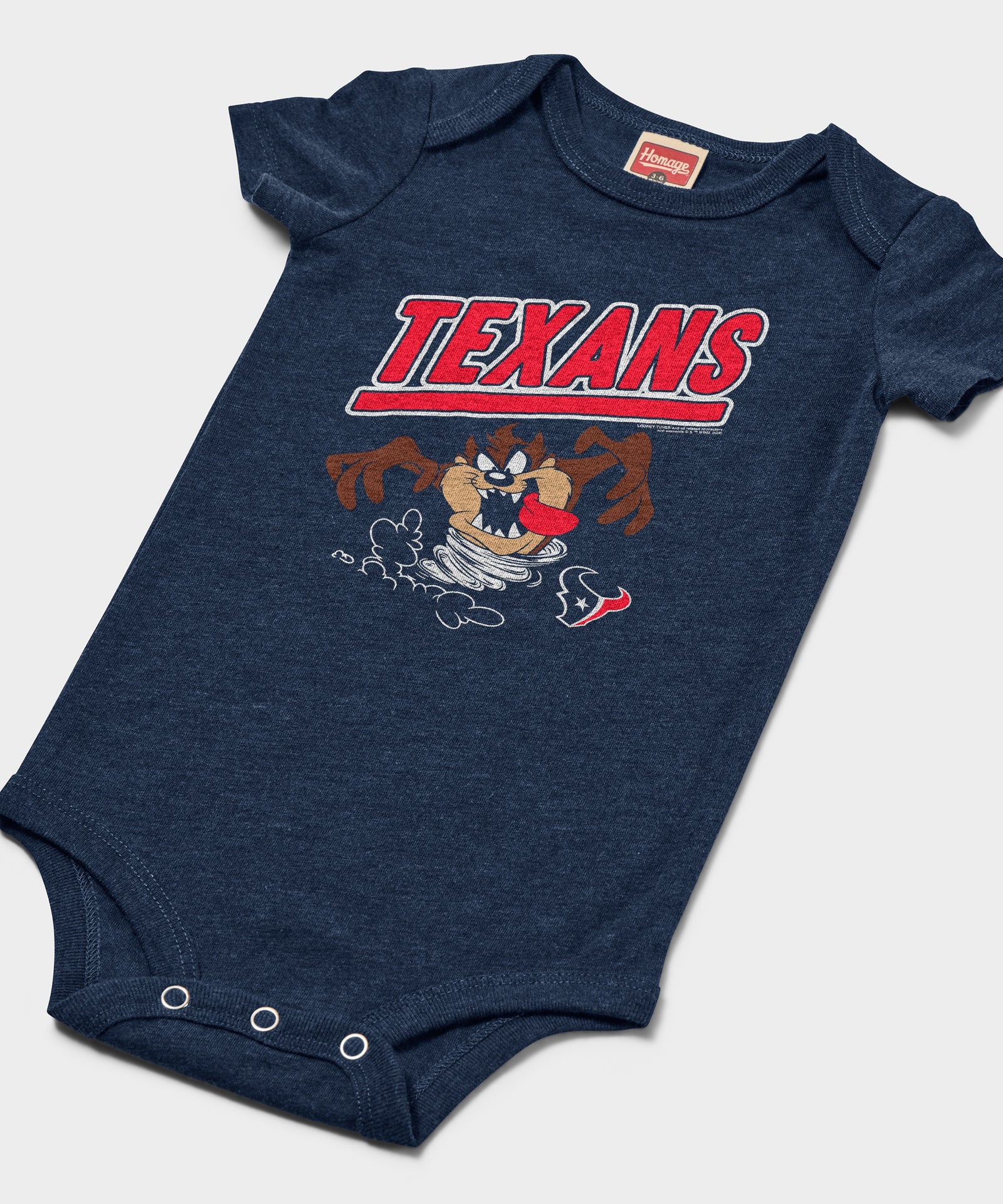 Looney Tunes Taz X Houston Texans Baby One Piece