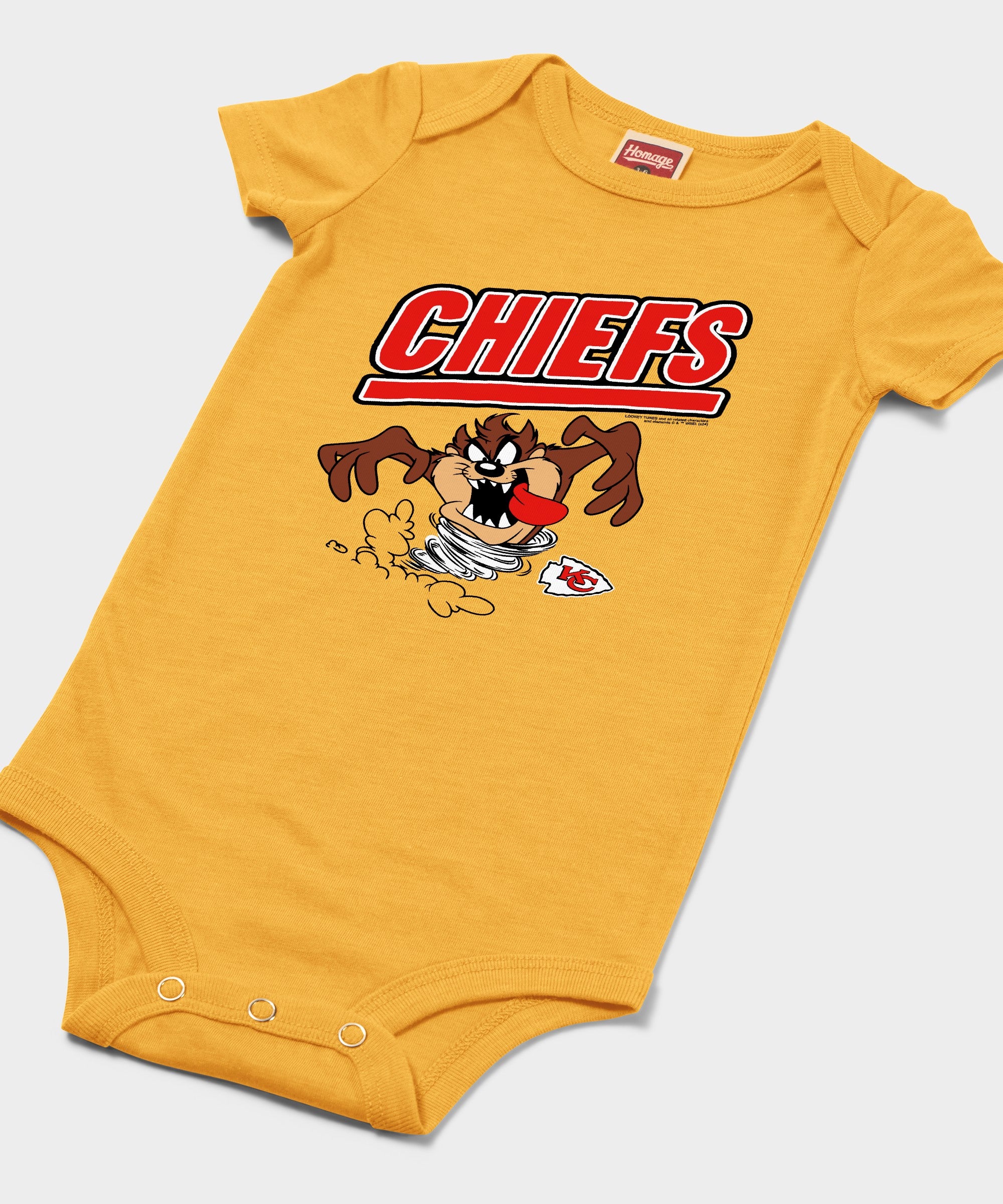 Looney Tunes Taz X Kansas City Chiefs Baby One Piece