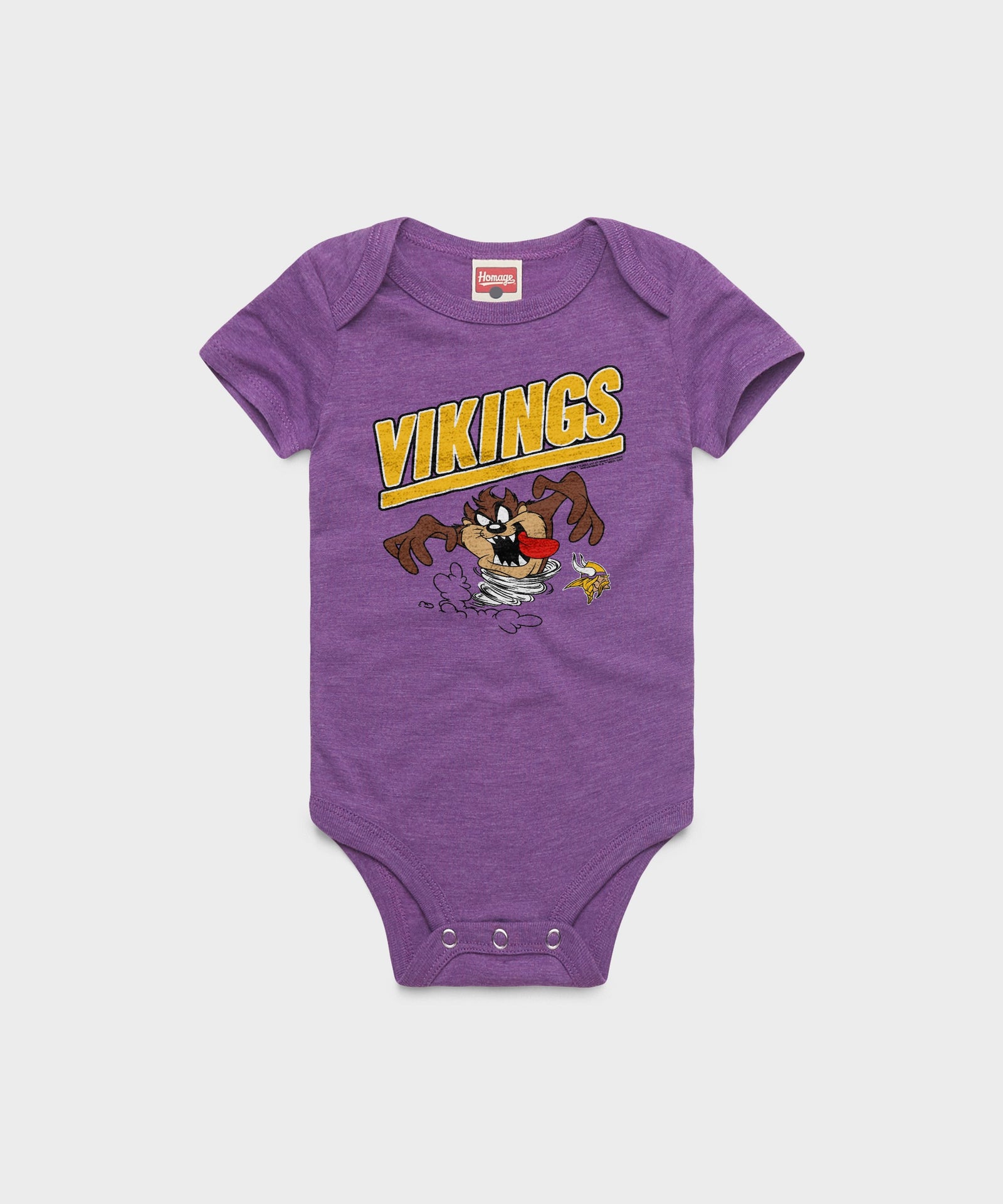 Looney Tunes Taz X Minnesota Vikings Baby One Piece