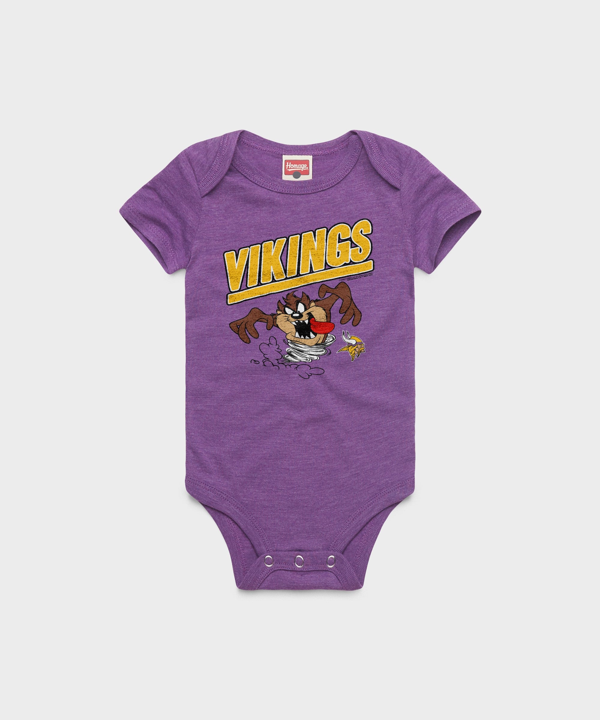 Looney Tunes Taz X Minnesota Vikings Baby One Piece