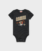 Looney Tunes Taz X New Orleans Saints Baby One Piece