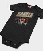 Looney Tunes Taz X New Orleans Saints Baby One Piece