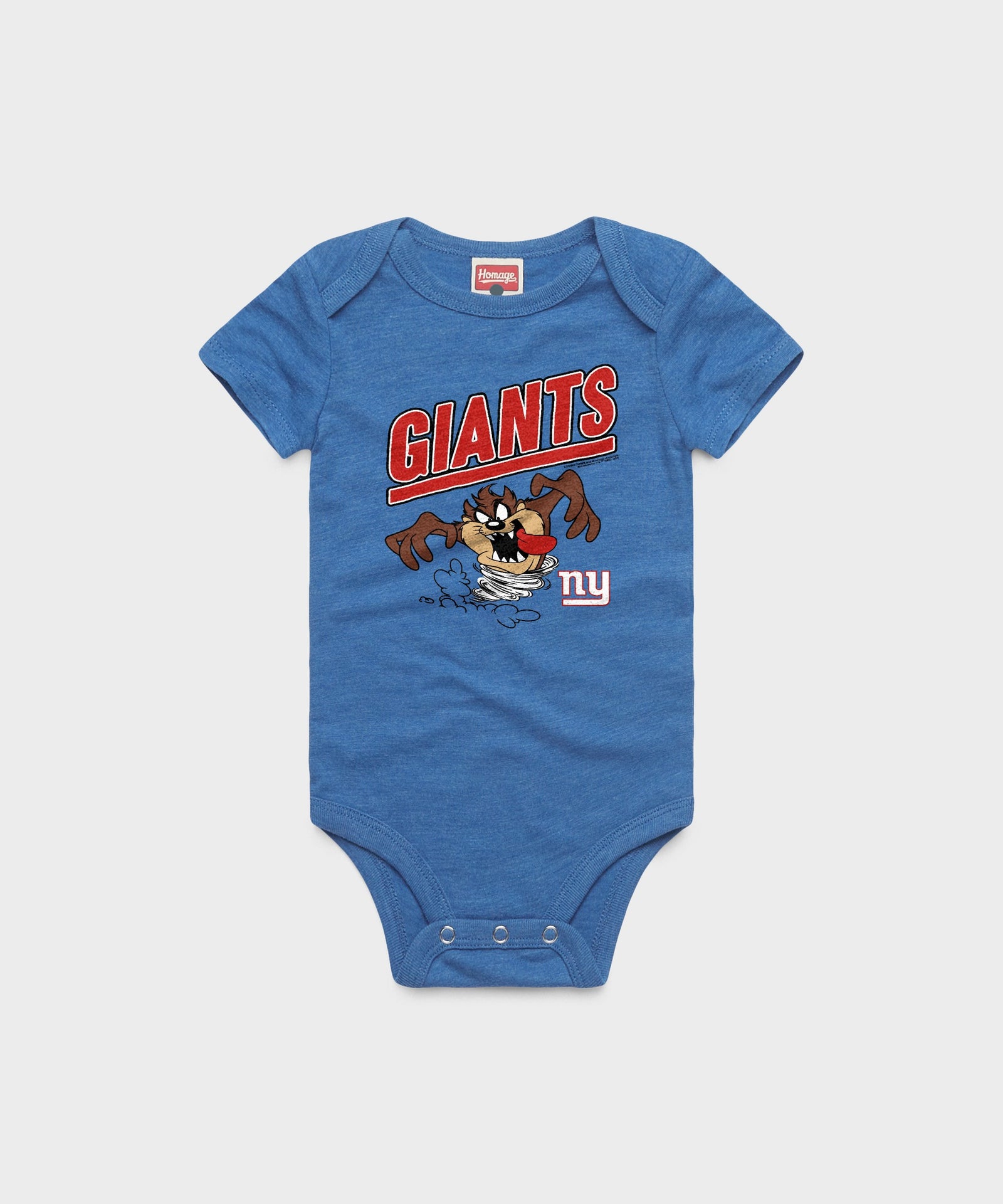 Looney Tunes Taz X New York Giants Baby One Piece